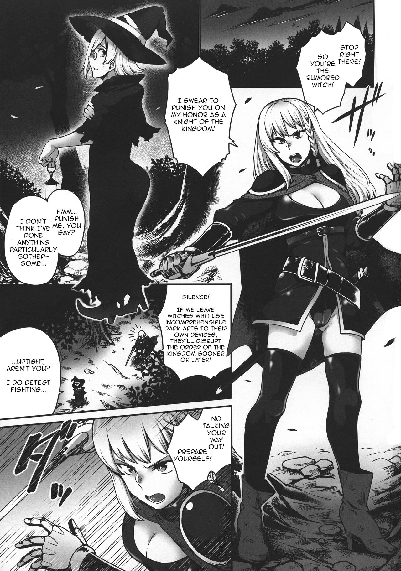 The Lady Knight and the Futanari Curse page 3