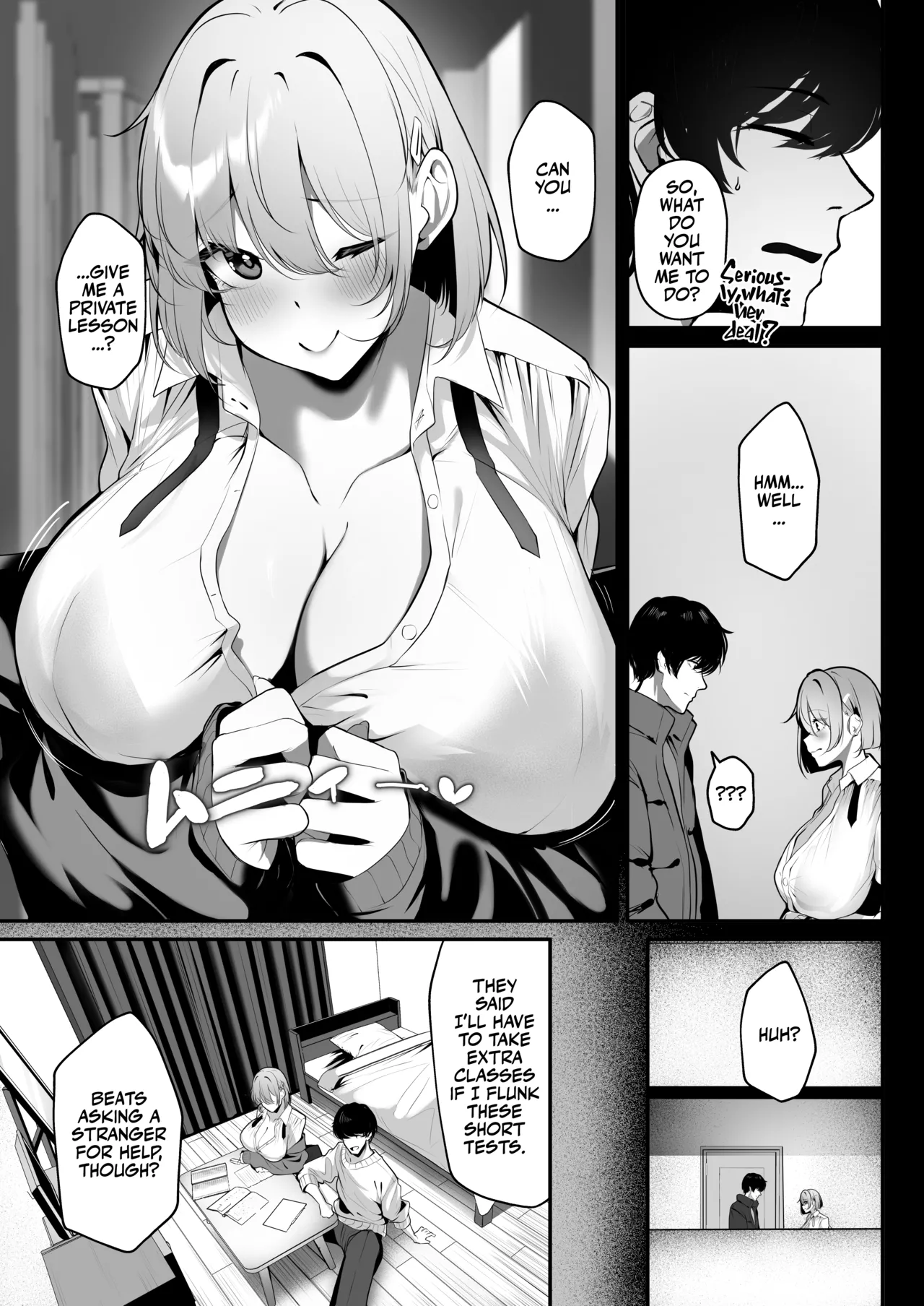 The Landlord's Big-Tittied Gyaru Daughter Lets me have Sex in Exchange for Private Lessons! page 5