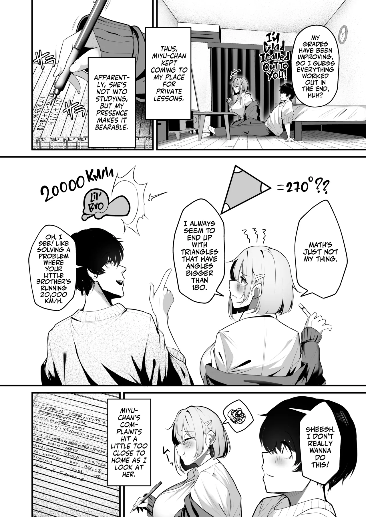 The Landlord's Big-Tittied Gyaru Daughter Lets me have Sex in Exchange for Private Lessons! page 6