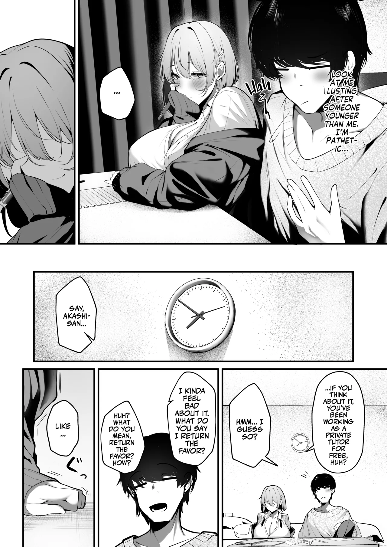 The Landlord's Big-Tittied Gyaru Daughter Lets me have Sex in Exchange for Private Lessons! page 8