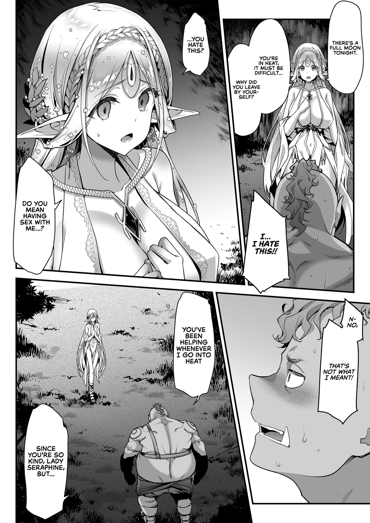 The Lewd Elf likes the Orc page 17