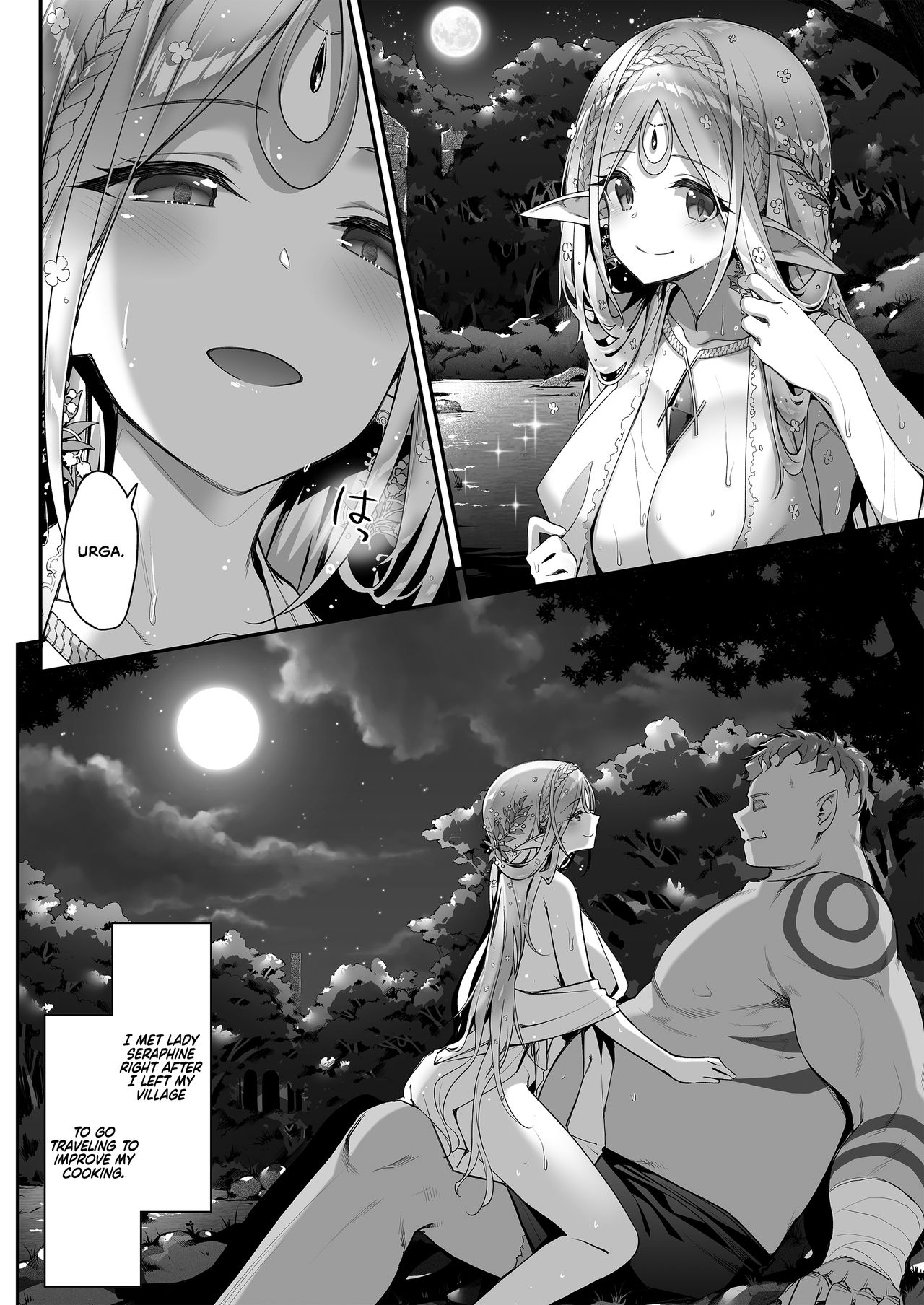 The Lewd Elf likes the Orc page 3
