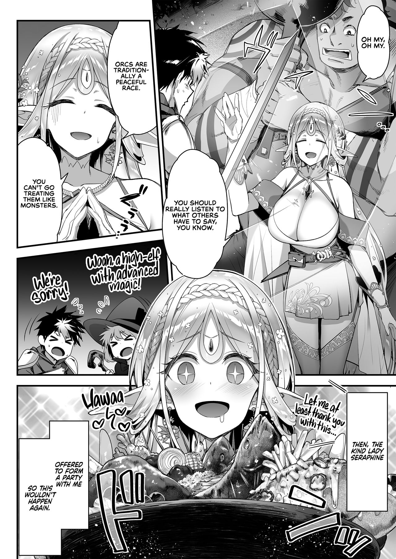 The Lewd Elf likes the Orc page 5