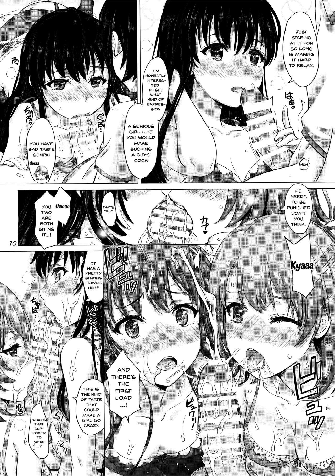 The Lewd Girls from the Service Club page 10