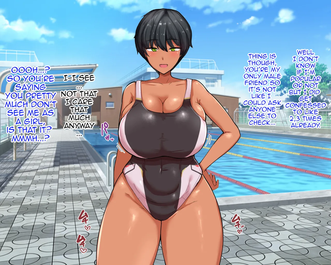 The Long-dicked Perverted Monkey Was Fucking With The The Three Huge Boobed Classmates After Class page 13
