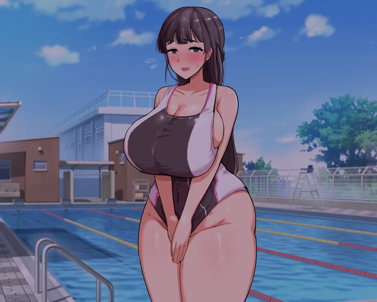 The Long-dicked Perverted Monkey Was Fucking With The The Three Huge Boobed Classmates After Class page 144
