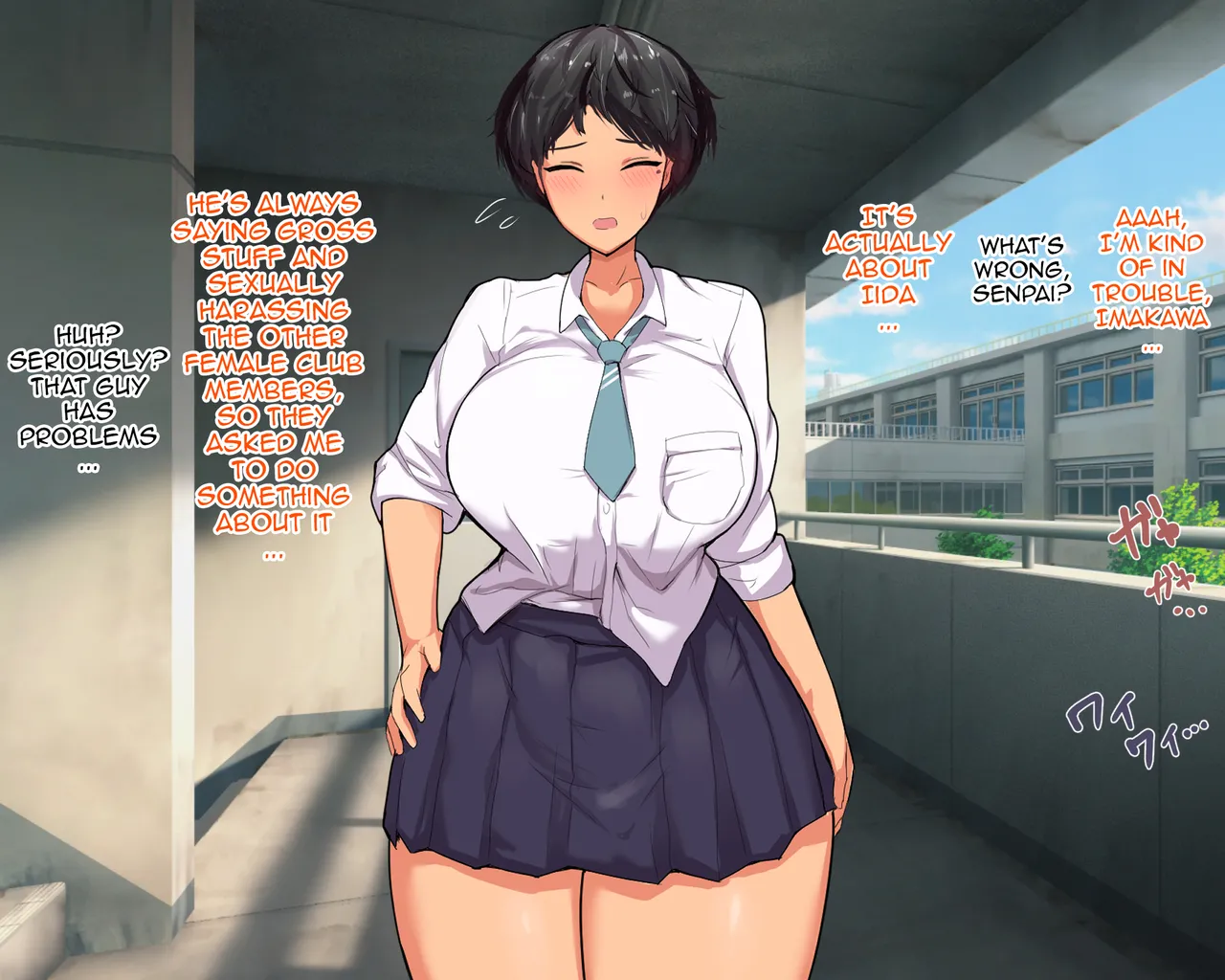 The Long-dicked Perverted Monkey Was Fucking With The The Three Huge Boobed Classmates After Class page 179