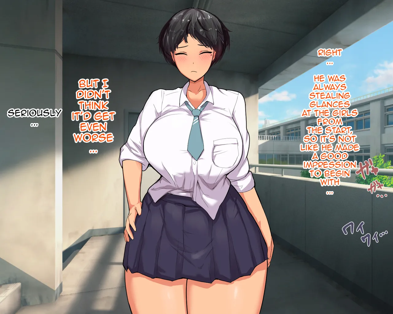 The Long-dicked Perverted Monkey Was Fucking With The The Three Huge Boobed Classmates After Class page 180