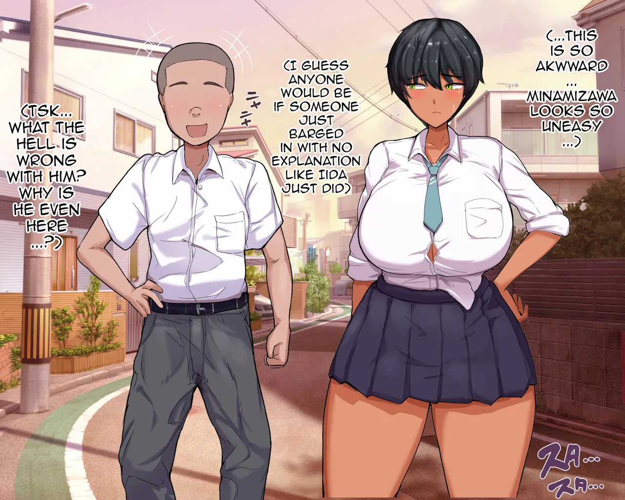 The Long-dicked Perverted Monkey Was Fucking With The The Three Huge Boobed Classmates After Class page 30