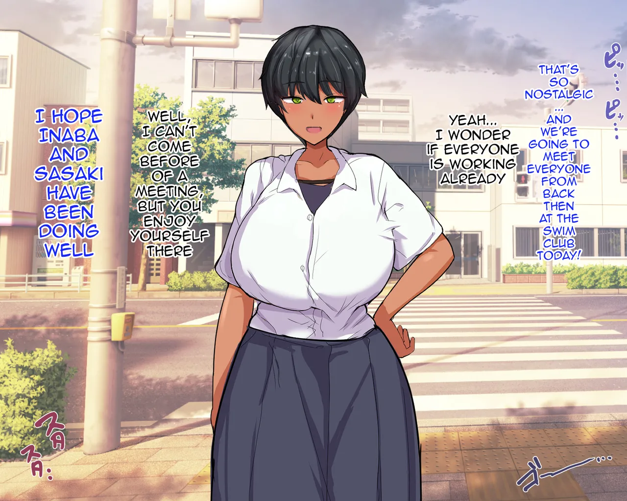 The Long-dicked Perverted Monkey Was Fucking With The The Three Huge Boobed Classmates After Class page 309