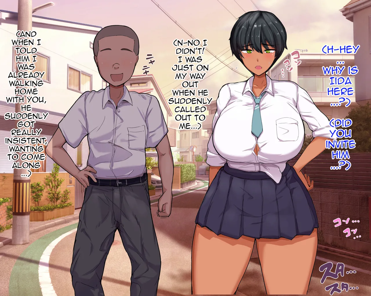 The Long-dicked Perverted Monkey Was Fucking With The The Three Huge Boobed Classmates After Class page 31