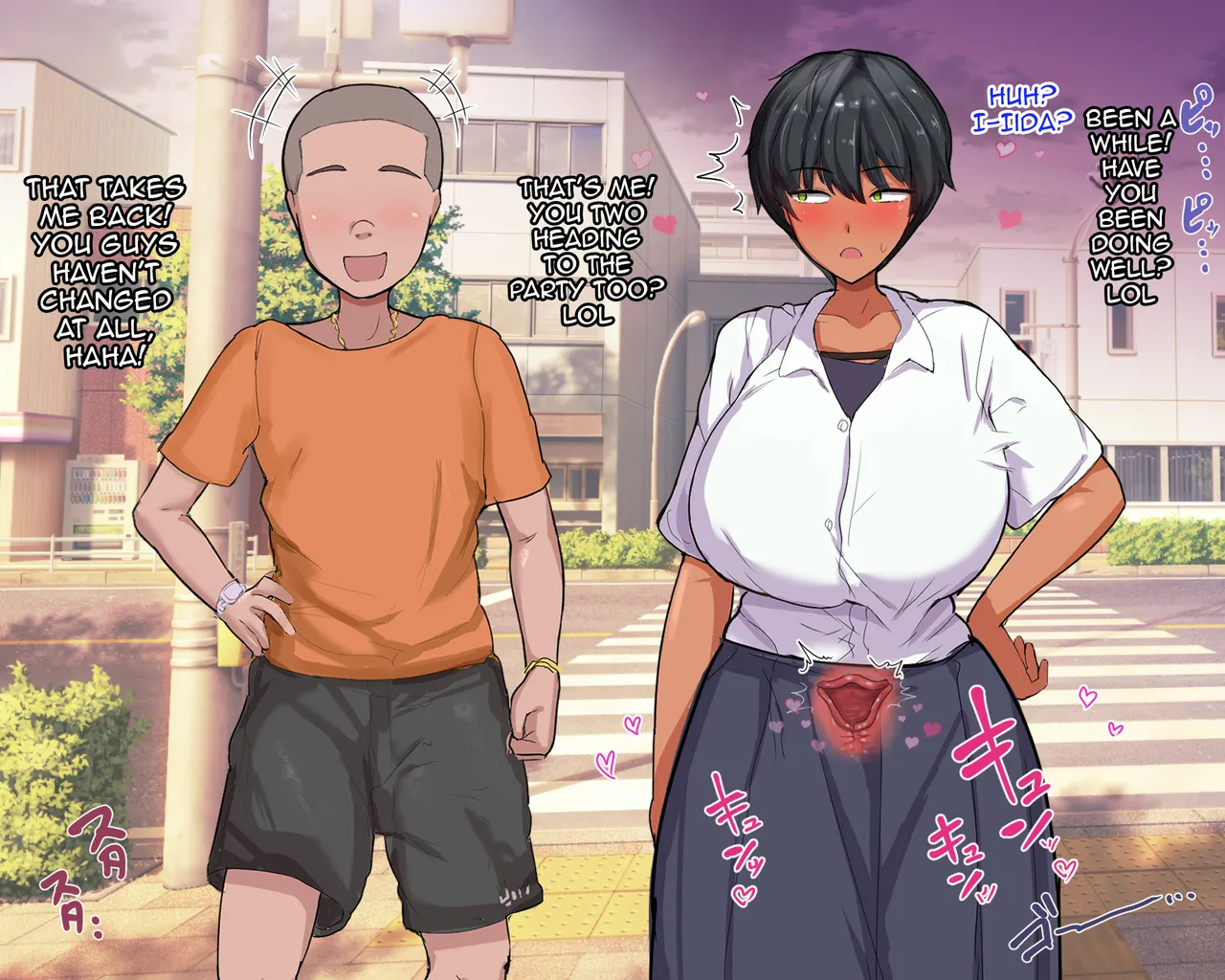 The Long-dicked Perverted Monkey Was Fucking With The The Three Huge Boobed Classmates After Class page 312