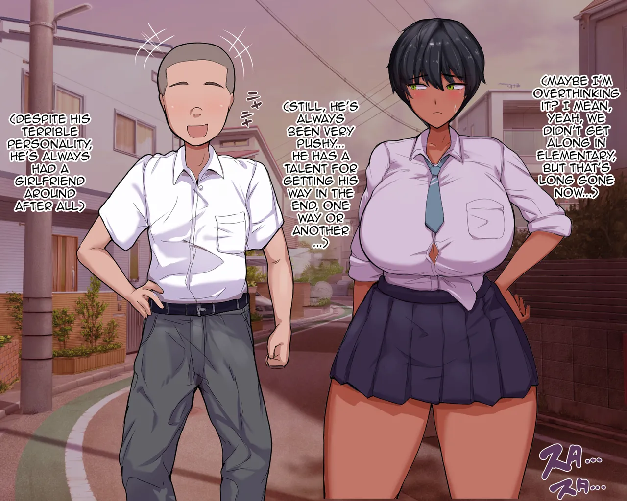 The Long-dicked Perverted Monkey Was Fucking With The The Three Huge Boobed Classmates After Class page 38