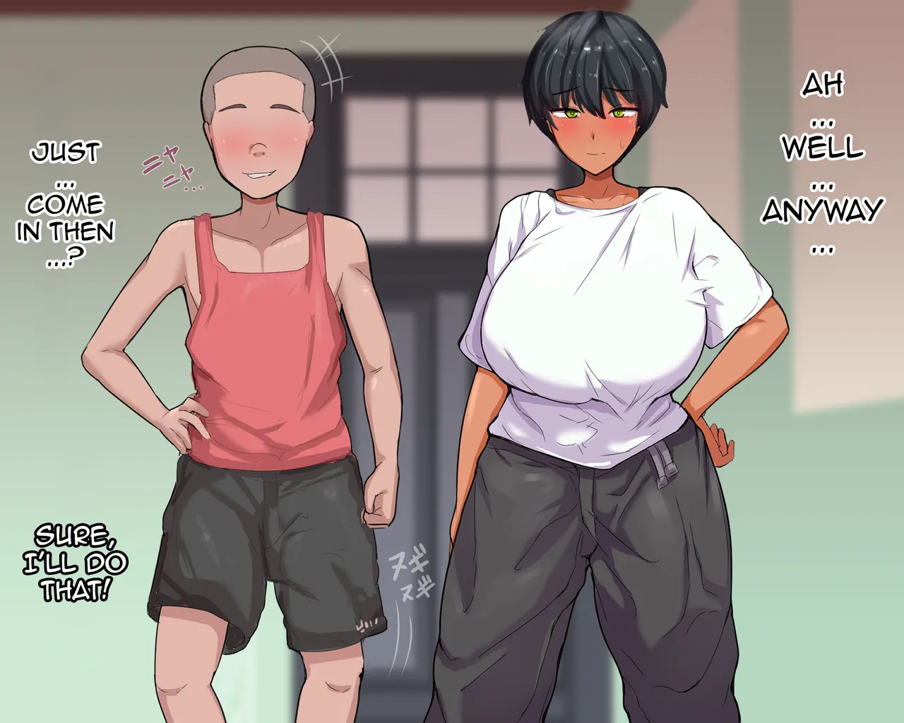 The Long-dicked Perverted Monkey Was Fucking With The The Three Huge Boobed Classmates After Class page 86