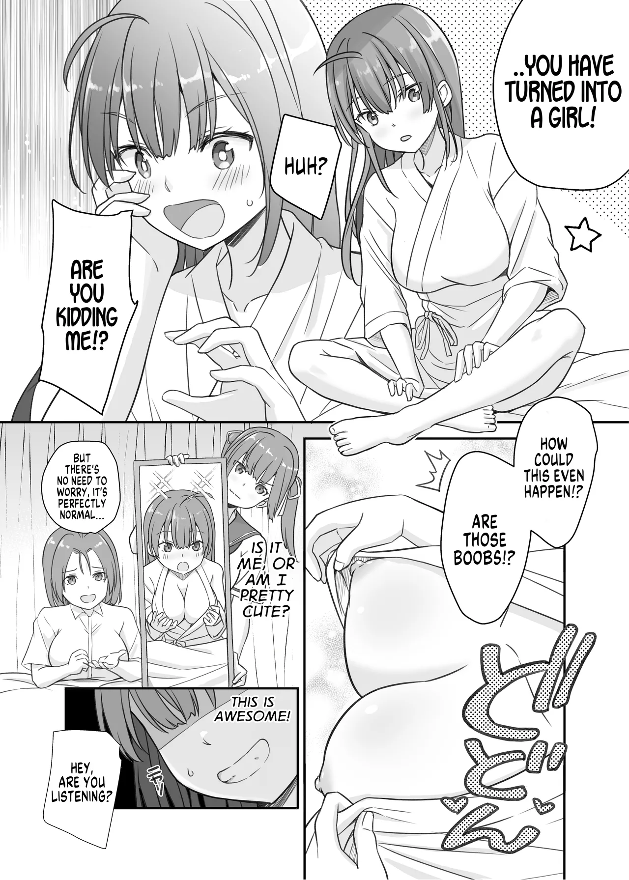 The Loser Me Got Turned Into a Girl, so I Tried Having Degenerate Sex page 4