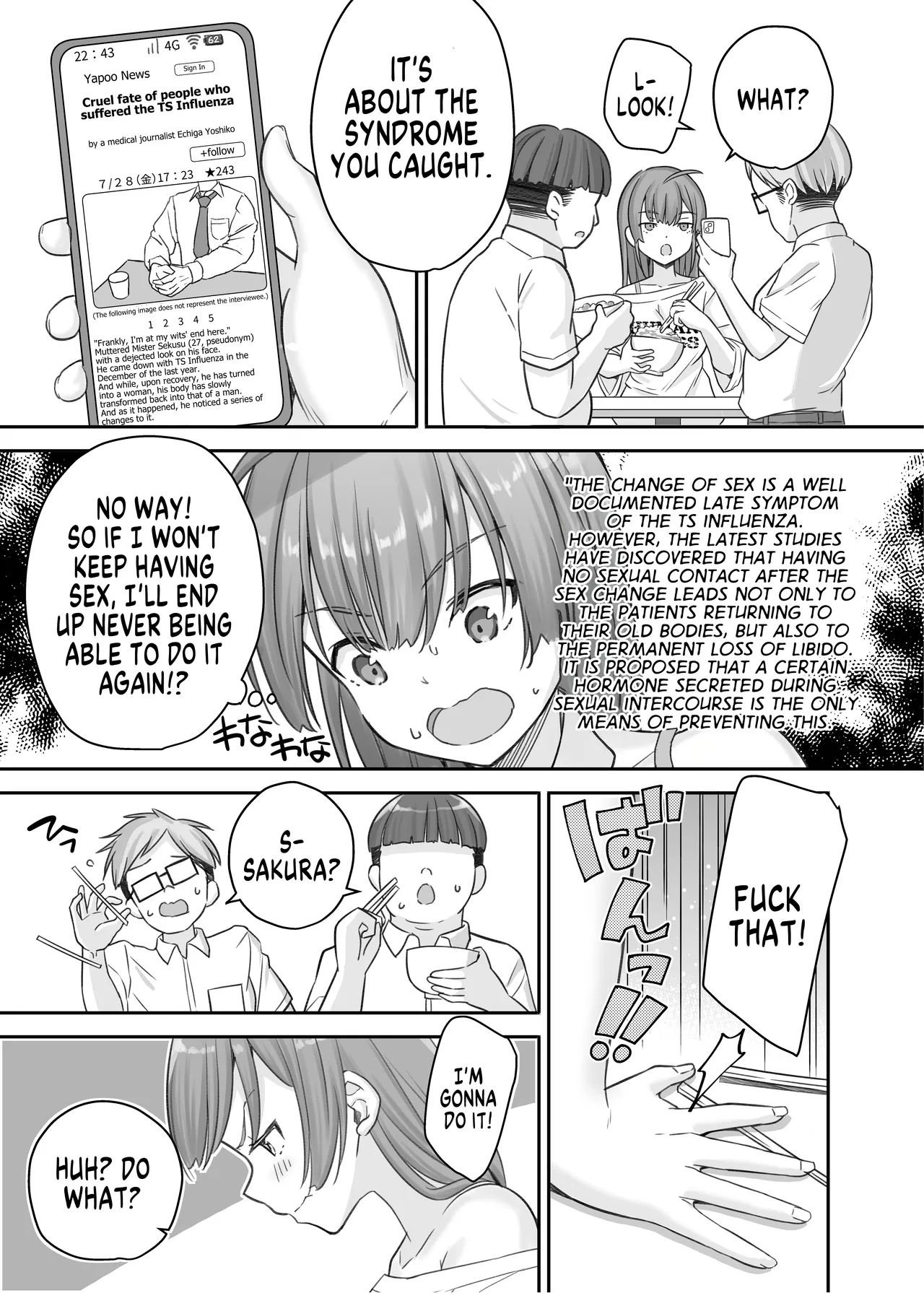 The Loser Me Got Turned Into a Girl, so I Tried Having Degenerate Sex page 43