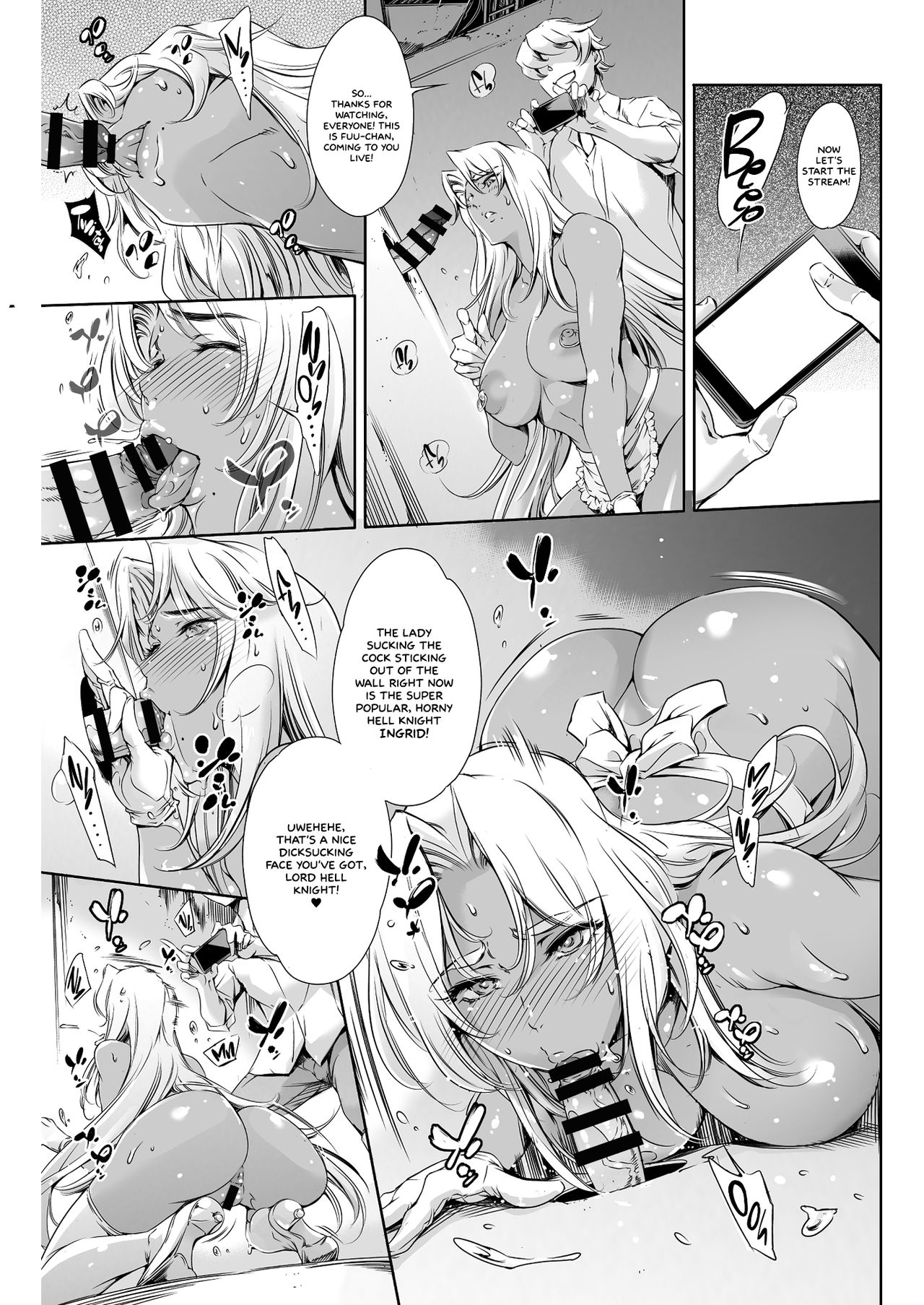 THE LUCKY HOLE Makai Kishi-sama wa Bokura no Onaho (Taimanin Asagi) [English] =White Symphony= page 12