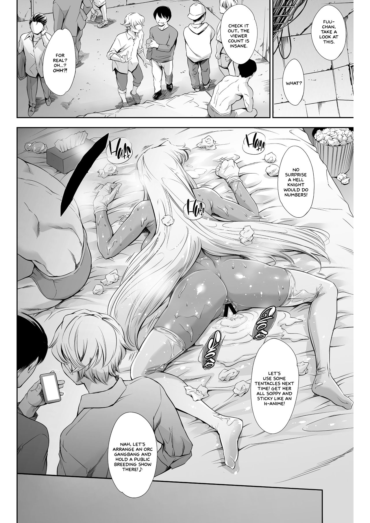 THE LUCKY HOLE Makai Kishi-sama wa Bokura no Onaho (Taimanin Asagi) [English] =White Symphony= page 26