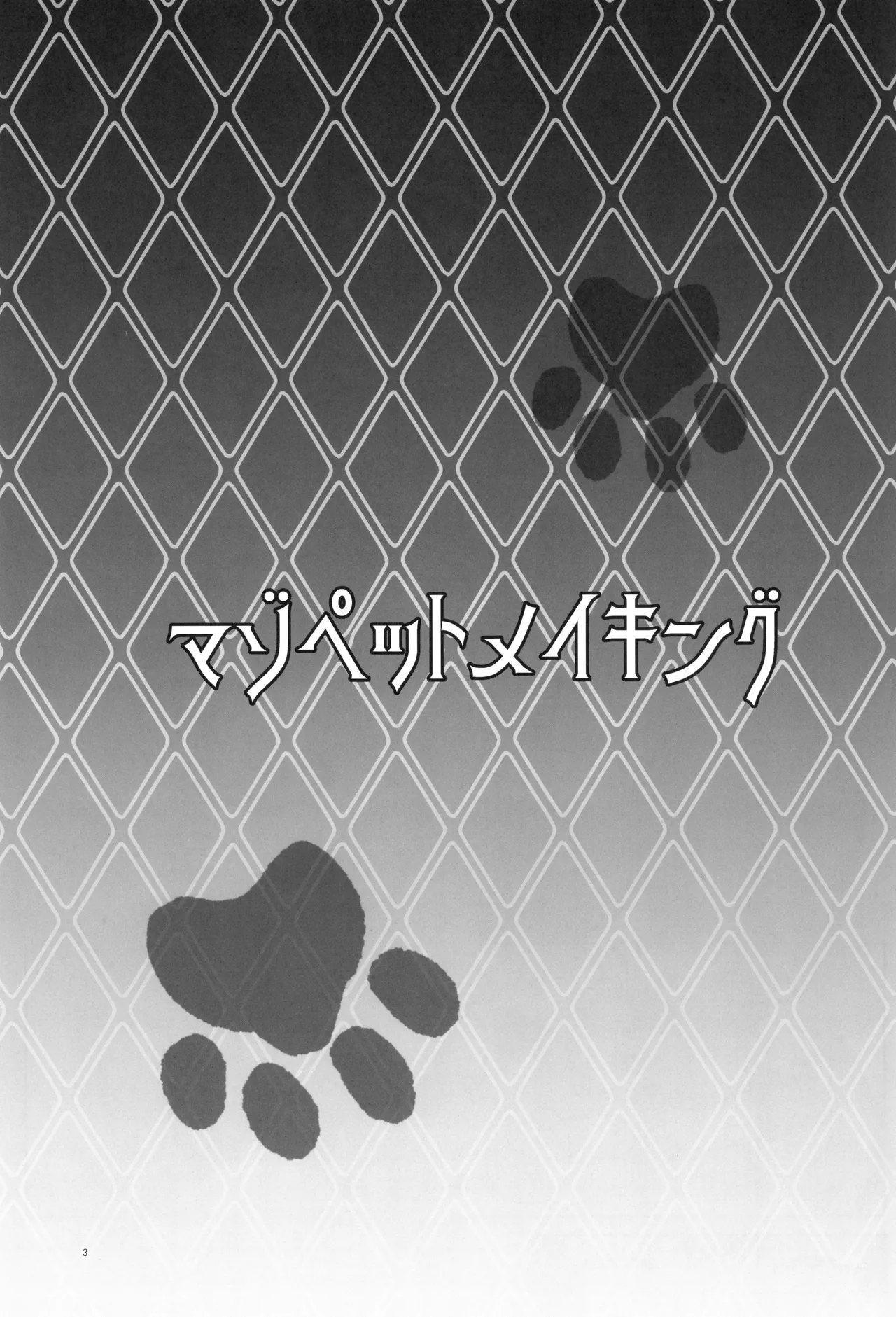 The Making of a Masochistic Pet page 3