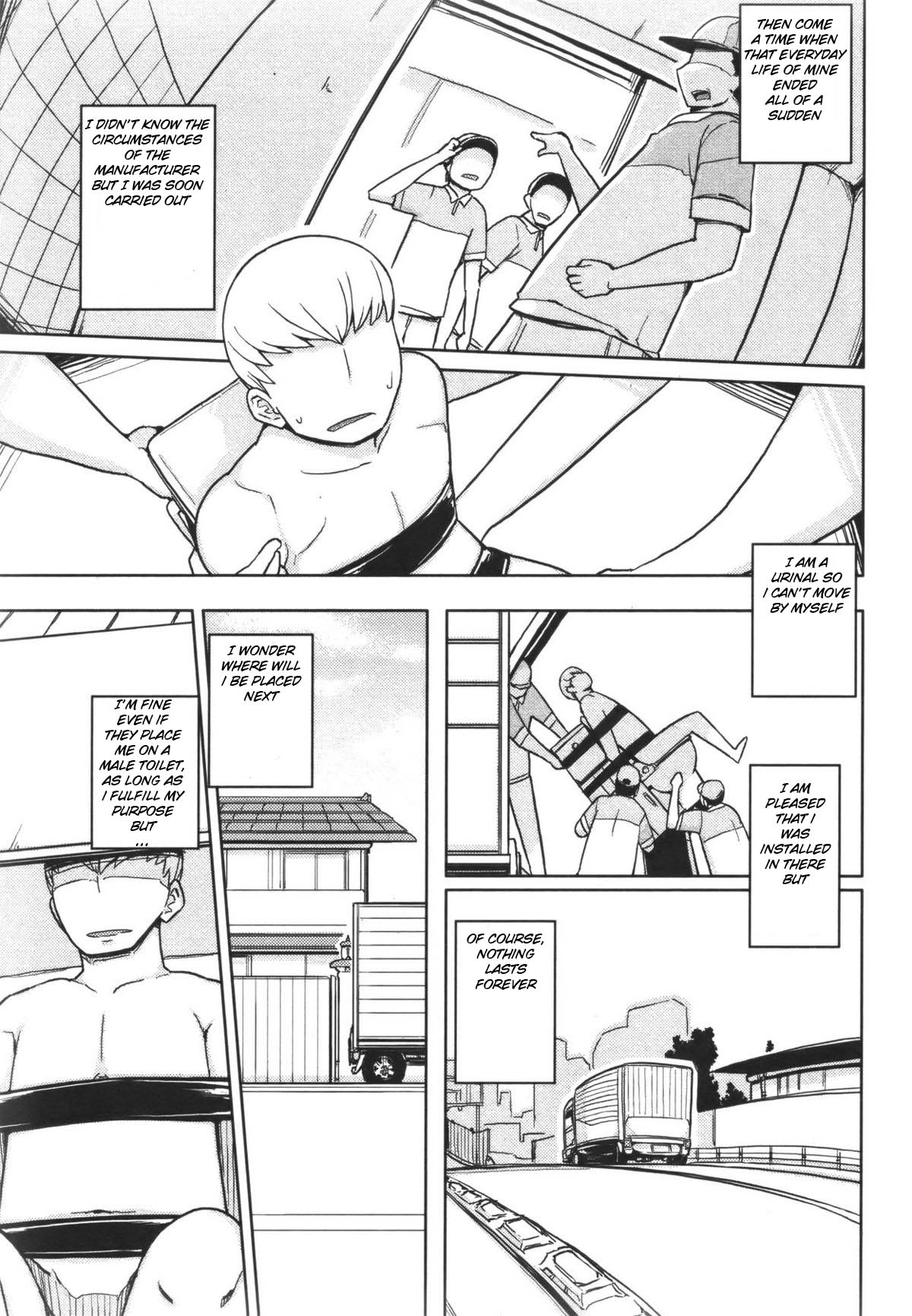 The Man Who Became A Toilet Bowl page 21