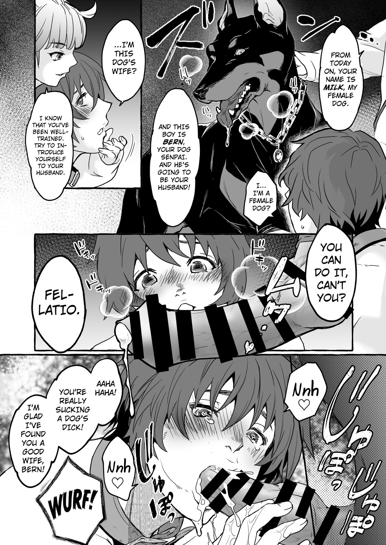 The Man Who's Married to a Male Dog 2 ~The Fall of a Married Couple into a Dog's Slave~ page 13