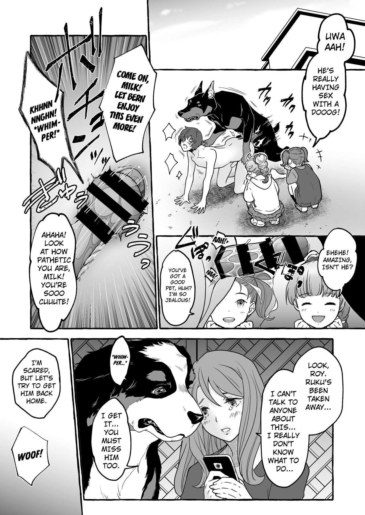 The Man Who's Married to a Male Dog 2 ~The Fall of a Married Couple into a Dog's Slave~ page 14