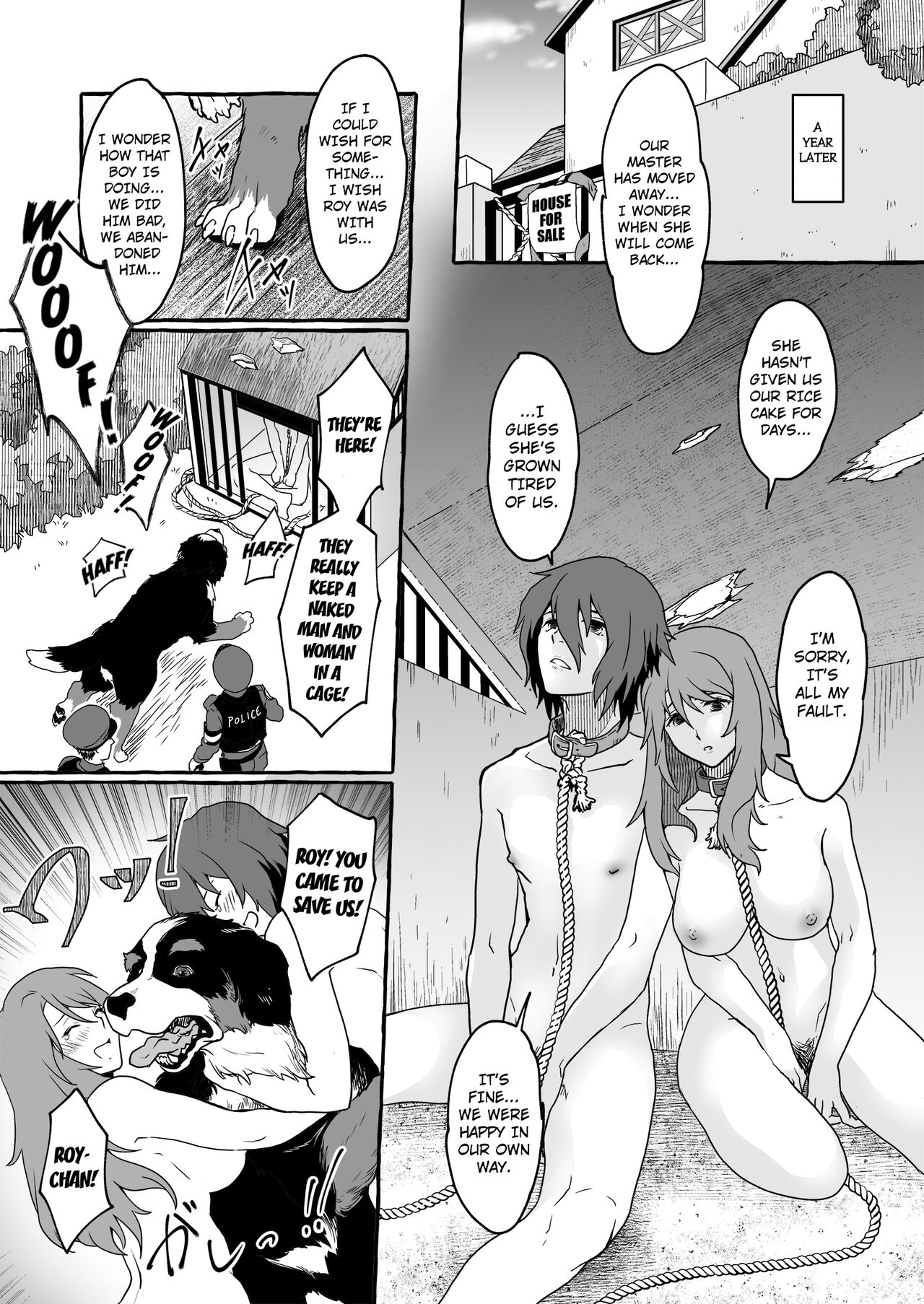 The Man Who's Married to a Male Dog 2 ~The Fall of a Married Couple into a Dog's Slave~ page 17