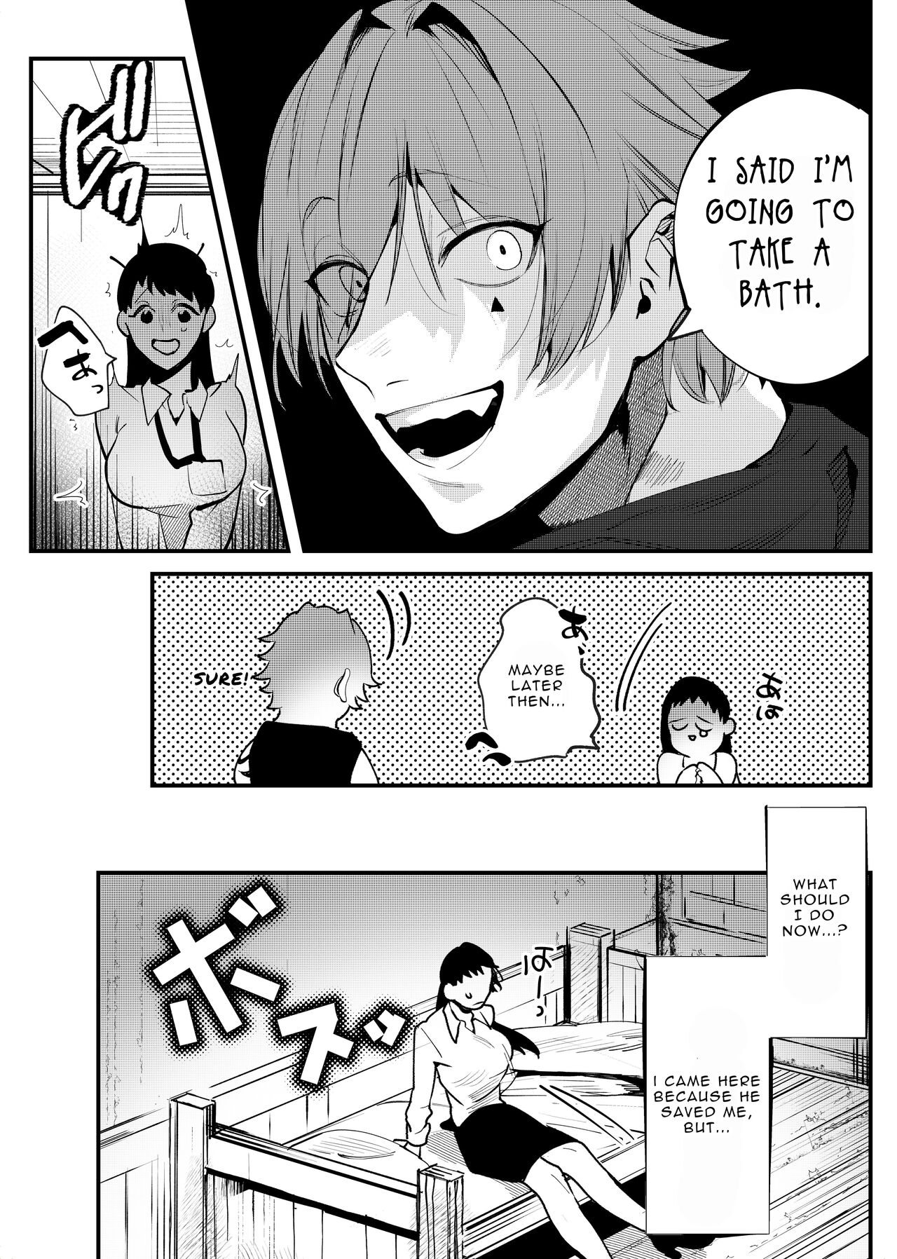 The Man Who Saved Me on my Isekai Trip was a Killer... page 14
