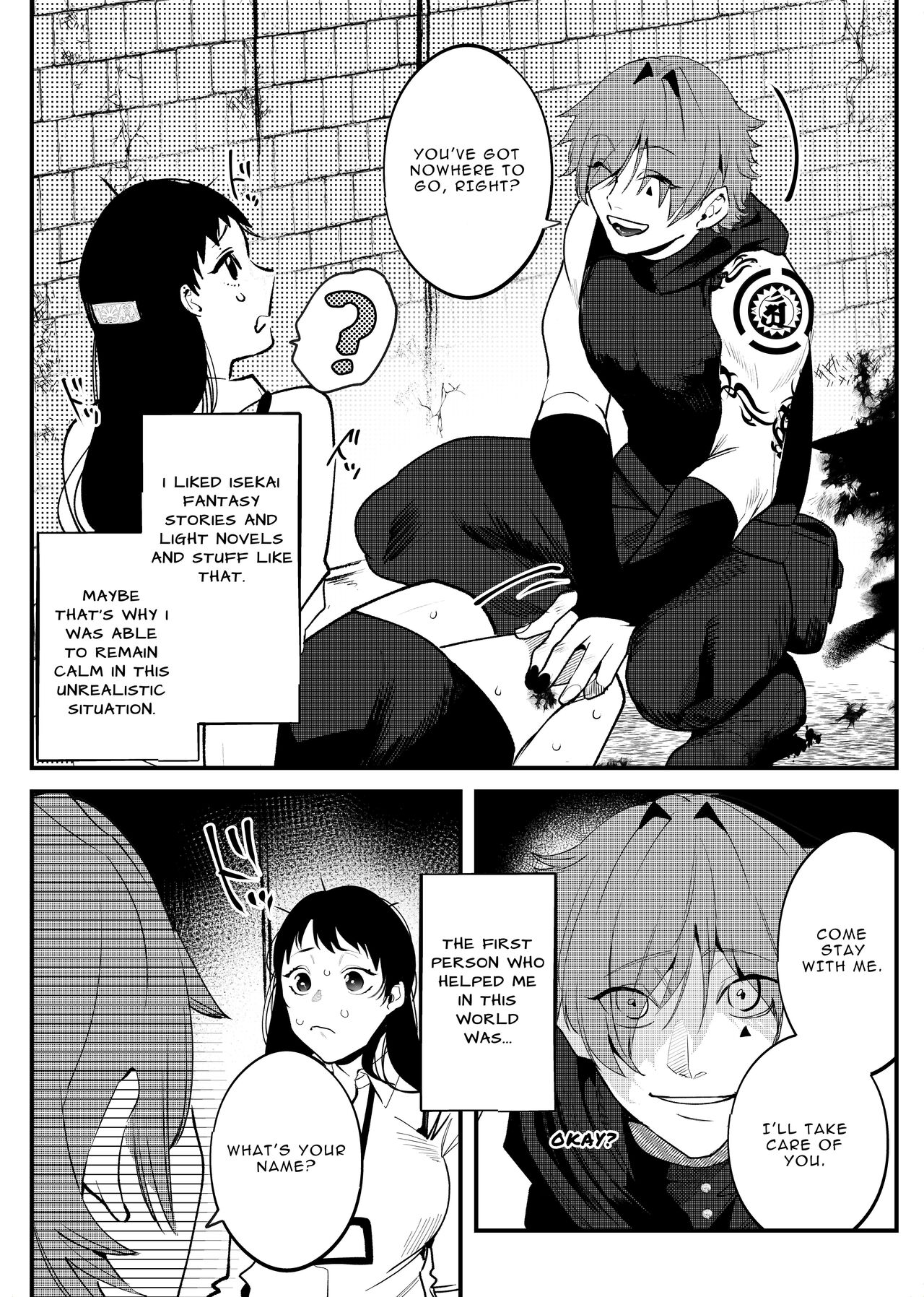 The Man Who Saved Me on my Isekai Trip was a Killer... page 4