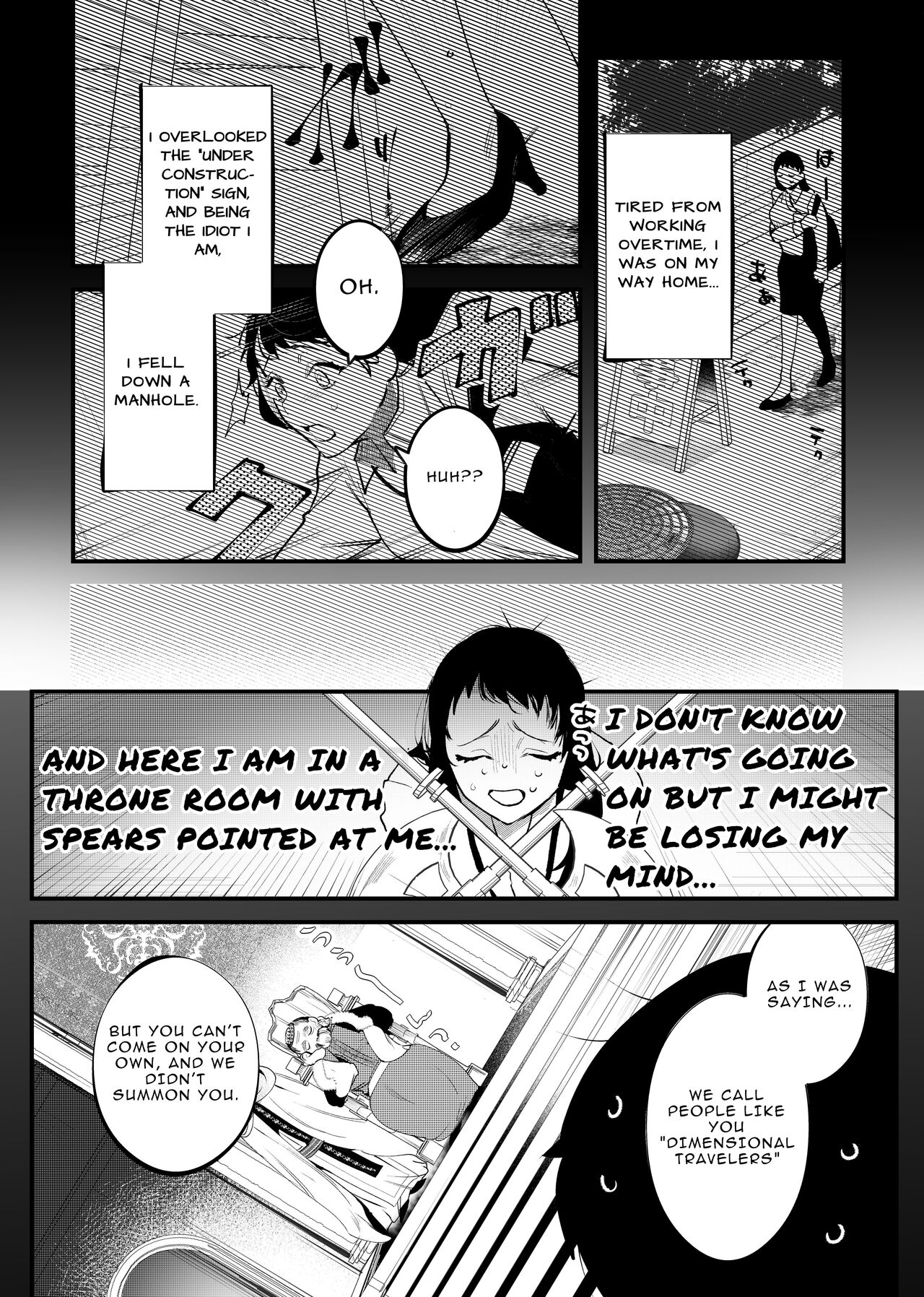 The Man Who Saved Me on my Isekai Trip was a Killer... page 6