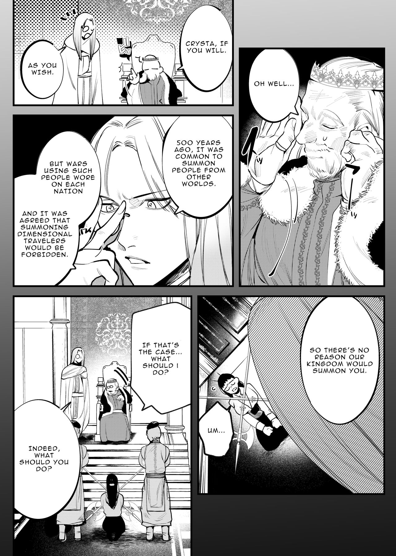 The Man Who Saved Me on my Isekai Trip was a Killer... page 7