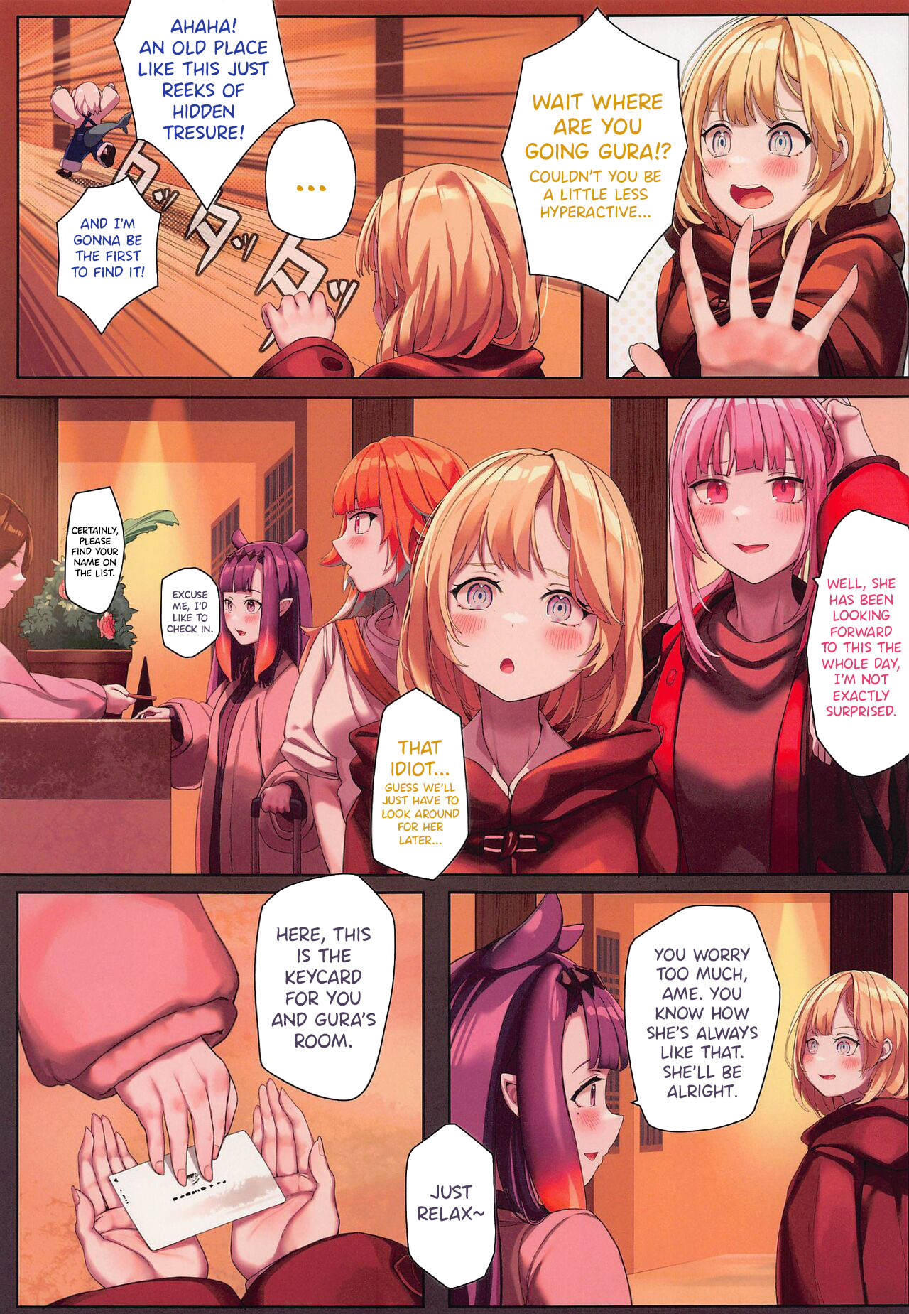 The Many Happenings of AmeSame's Hot Spring Trip page 4