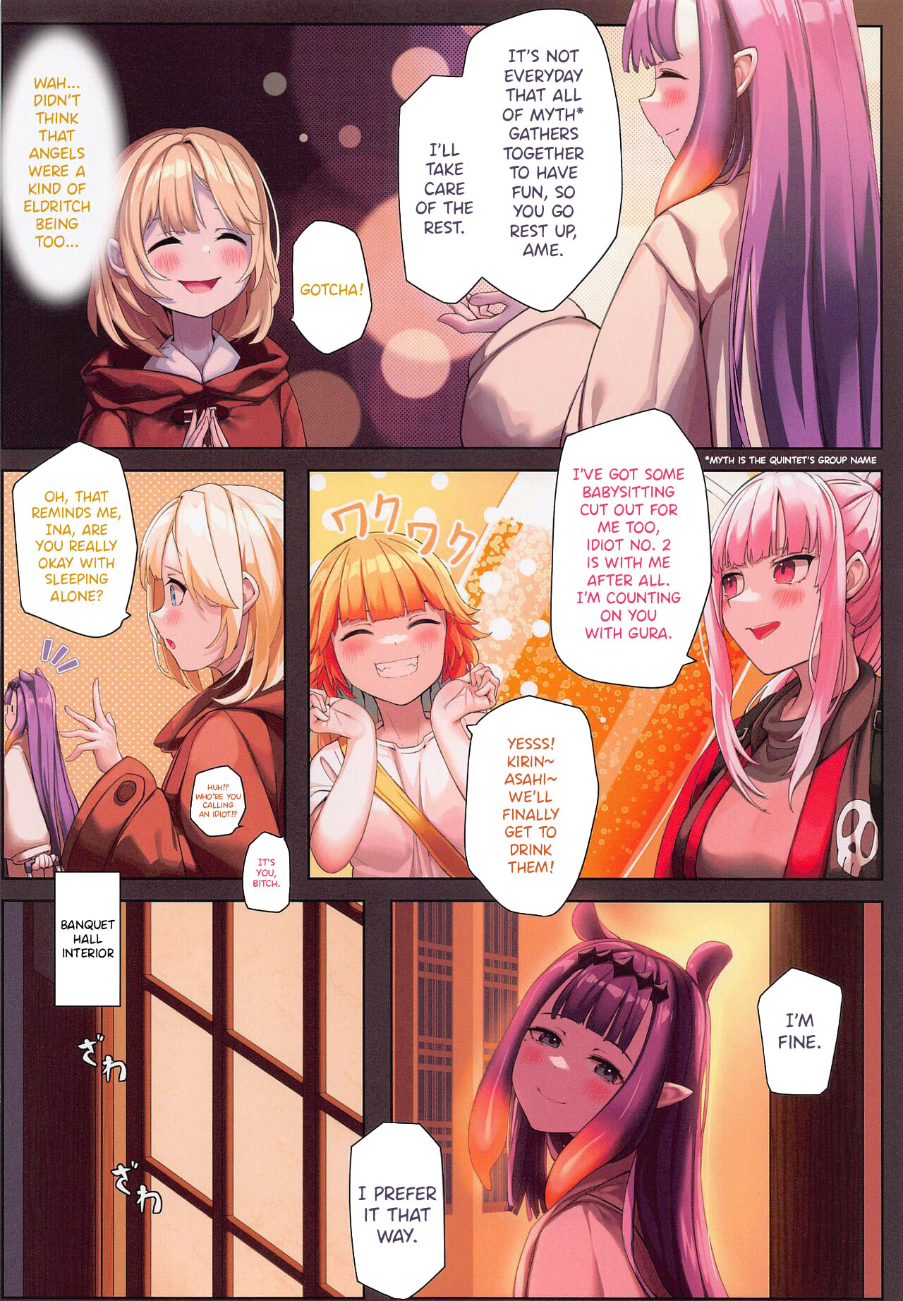 The Many Happenings of AmeSame's Hot Spring Trip page 5