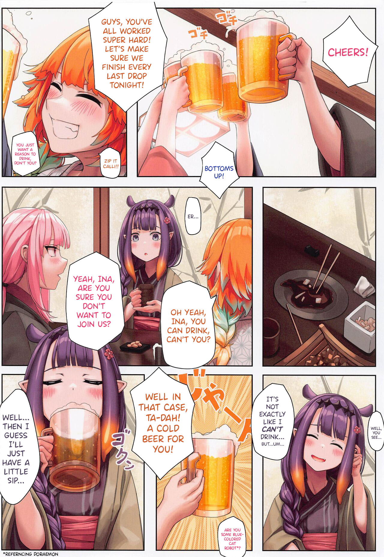 The Many Happenings of AmeSame's Hot Spring Trip page 7