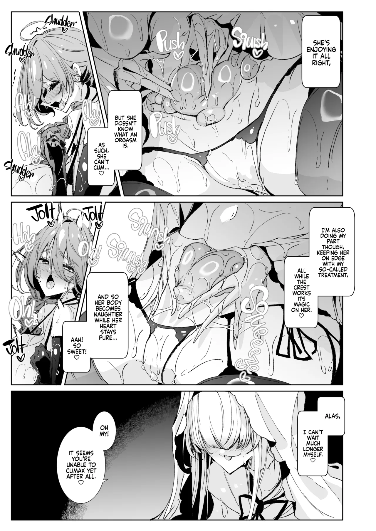 The Marked Oblivious Princess Knight and the Succubus Sister's All-You-Can-Eat Lesbian Oil Massage page 22