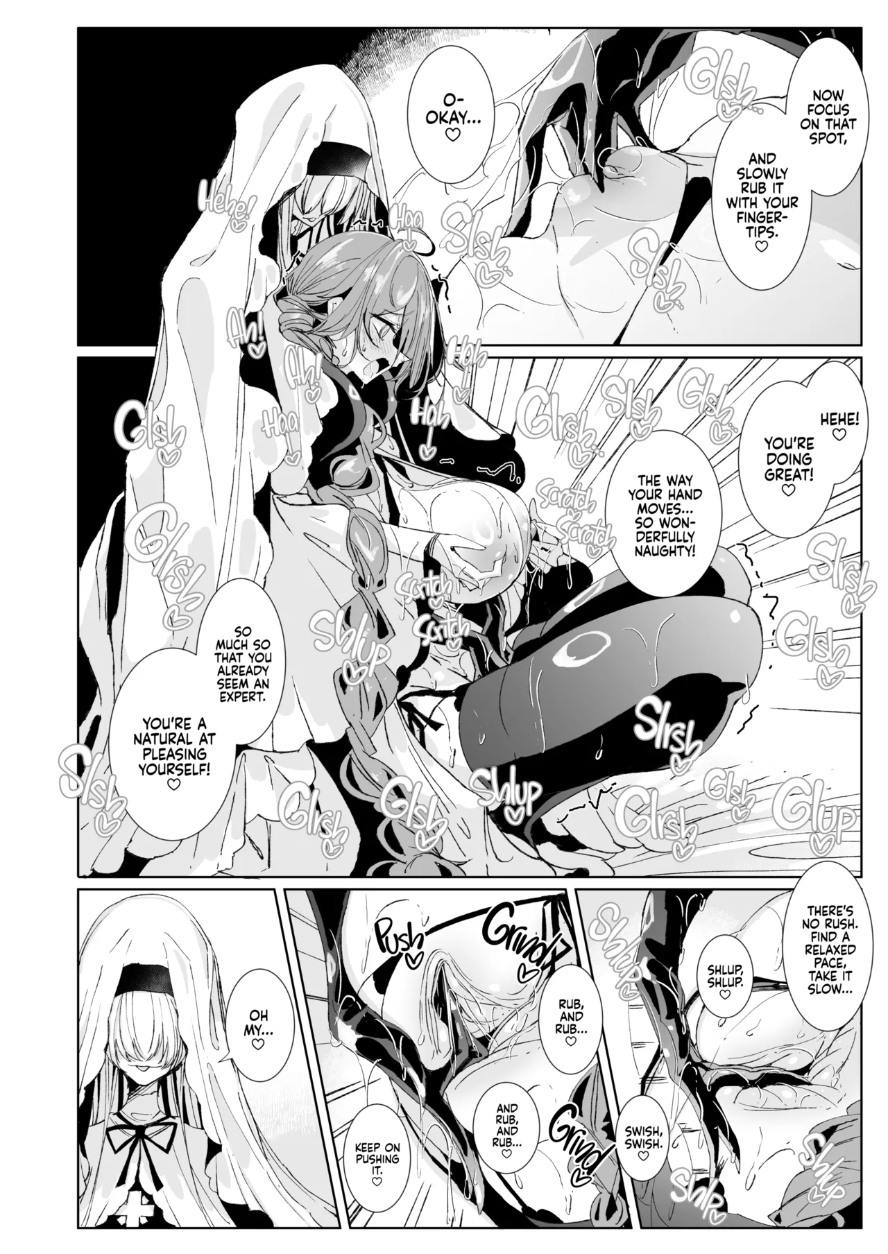 The Marked Oblivious Princess Knight and the Succubus Sister's All-You-Can-Eat Lesbian Oil Massage page 27