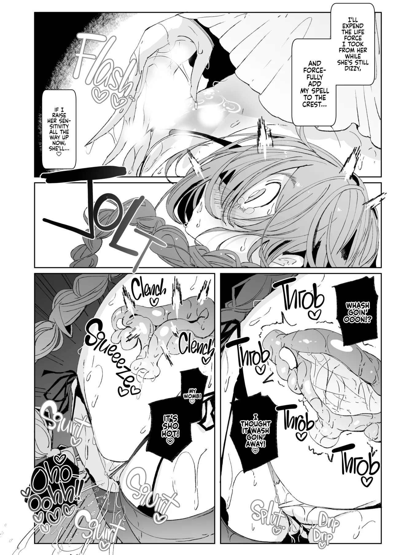 The Marked Oblivious Princess Knight and the Succubus Sister's All-You-Can-Eat Lesbian Oil Massage page 35