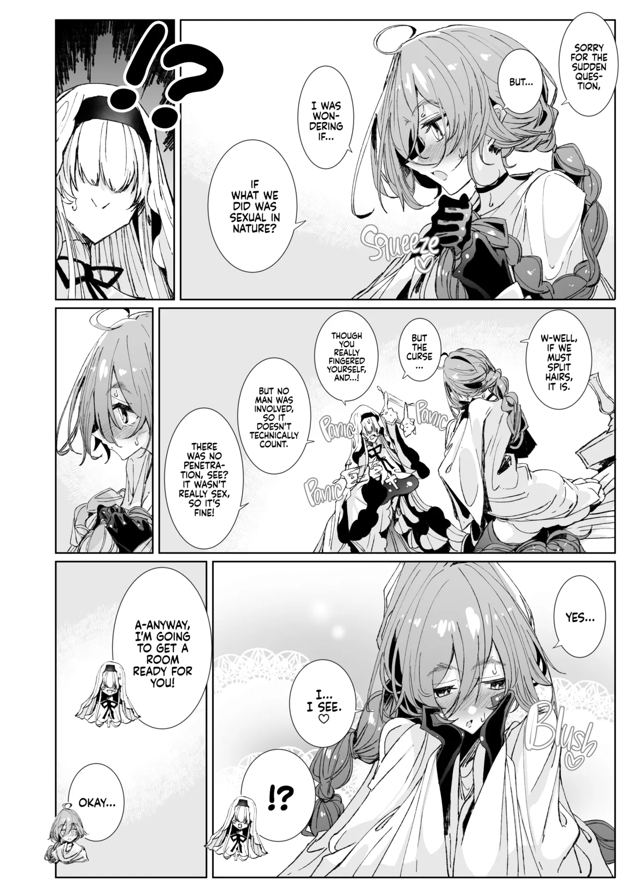 The Marked Oblivious Princess Knight and the Succubus Sister's All-You-Can-Eat Lesbian Oil Massage page 51