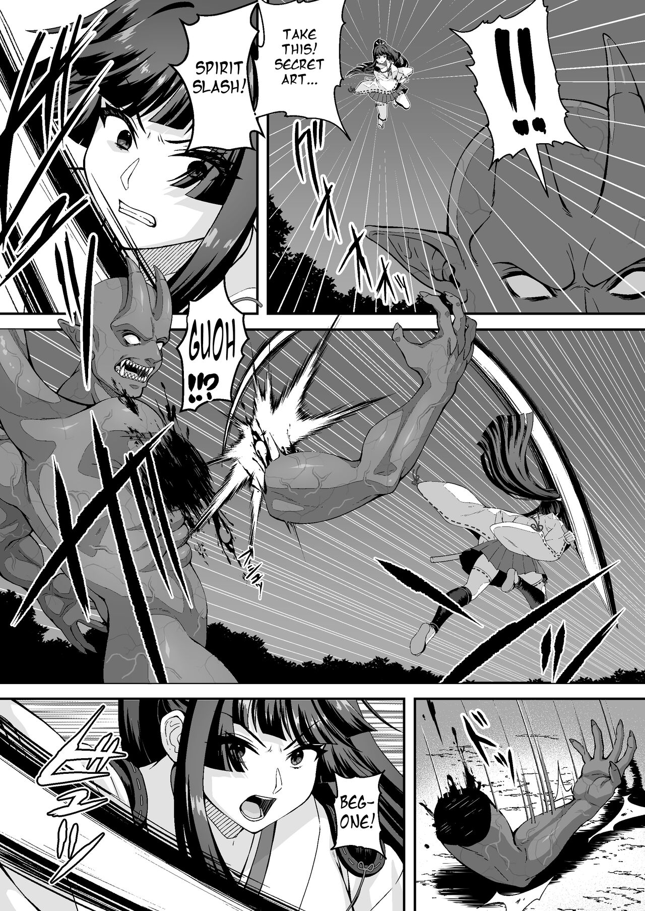 The Master Demon Exorcist Doesn't Succumb to Tentacle Demon page 16