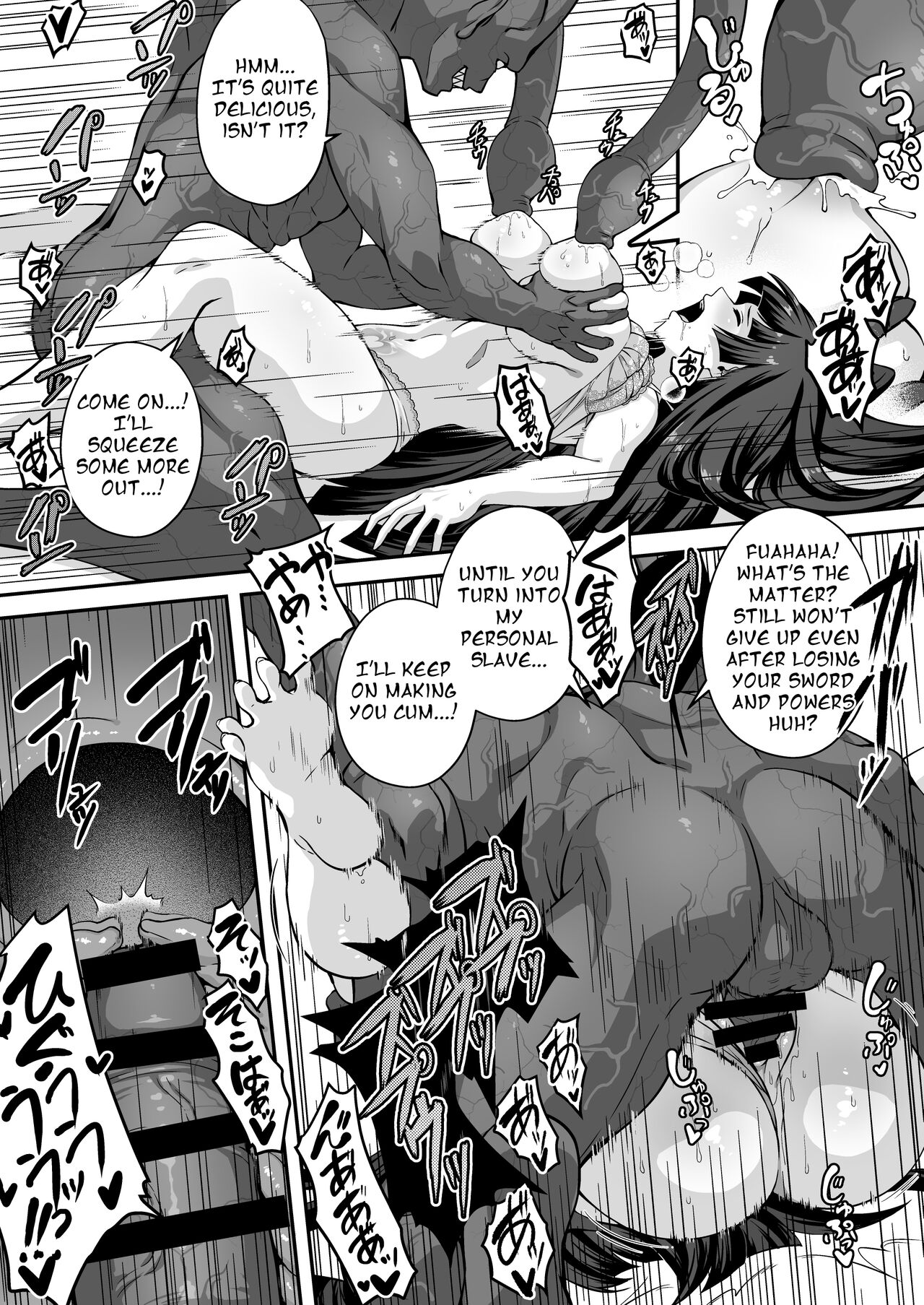 The Master Demon Exorcist Doesn't Succumb to Tentacle Demon page 46