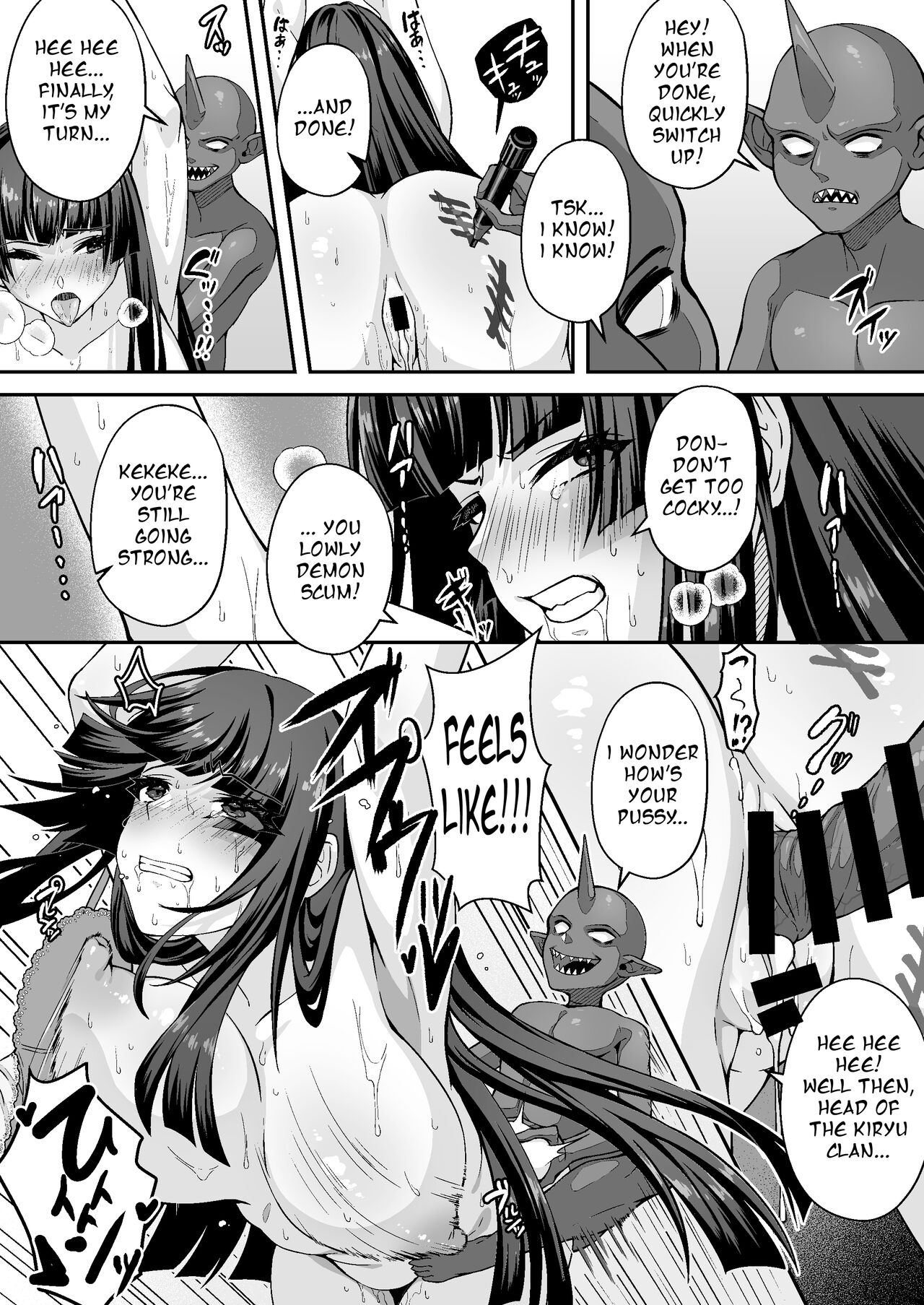 The Master Demon Exorcist Doesn't Succumb to Tentacle Demon page 51