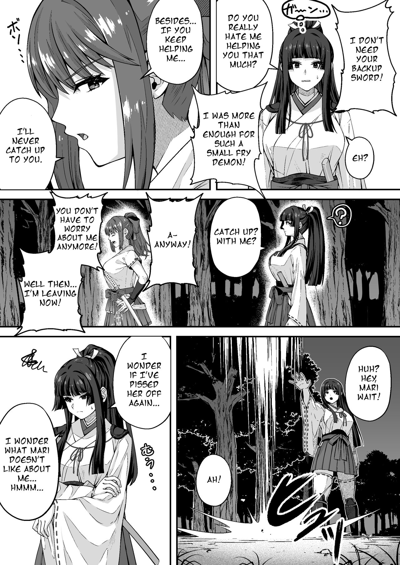 The Master Demon Exorcist Doesn't Succumb to Tentacle Demon page 6