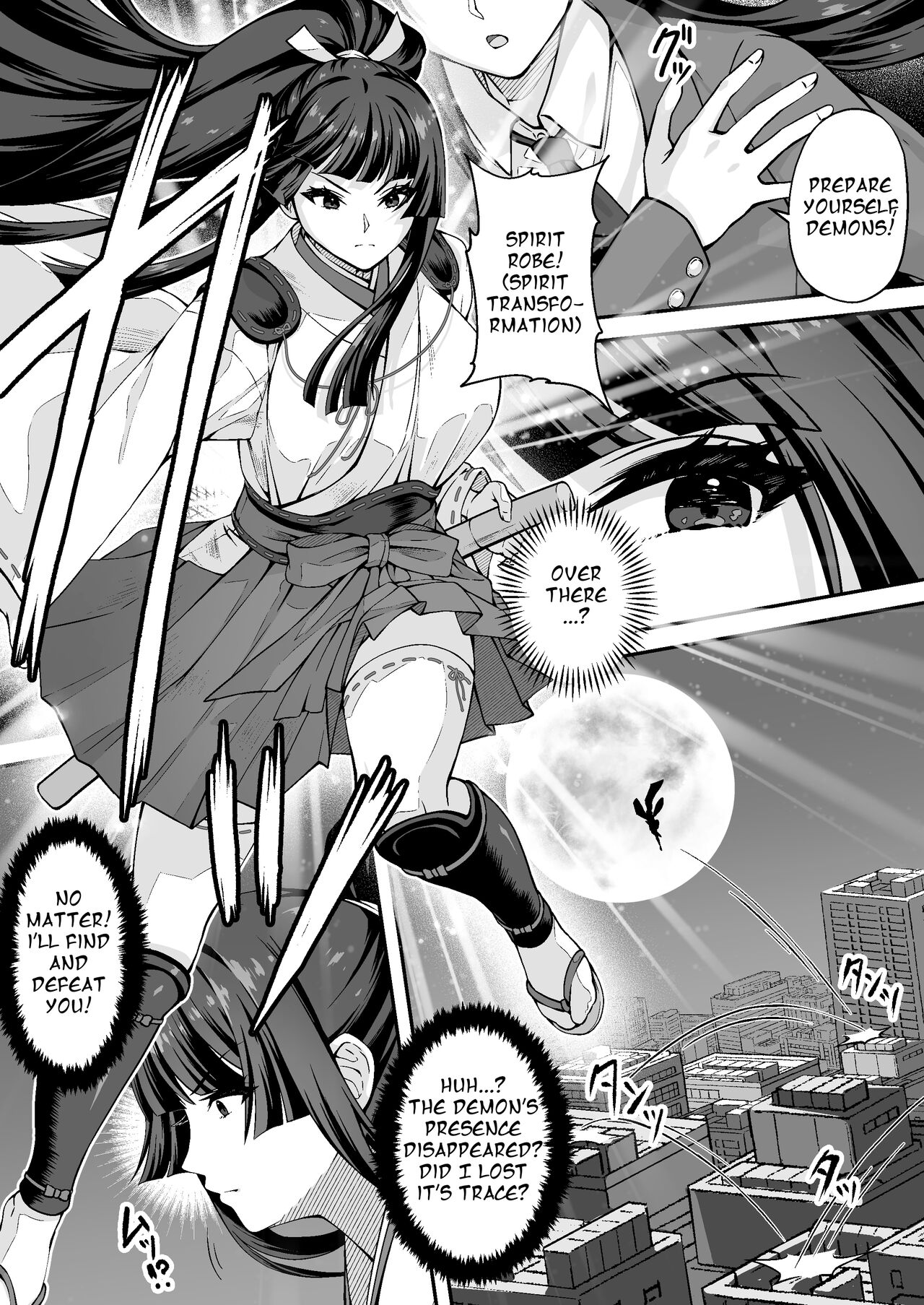 The Master Demon Exorcist Doesn't Succumb to Tentacle Demon page 8