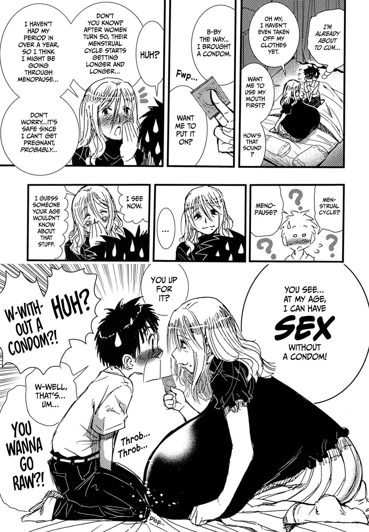 The Mature 56-Year-Old 256cm Bust Housewife With Big Saggy Breasts… That Took My Virginity page 19