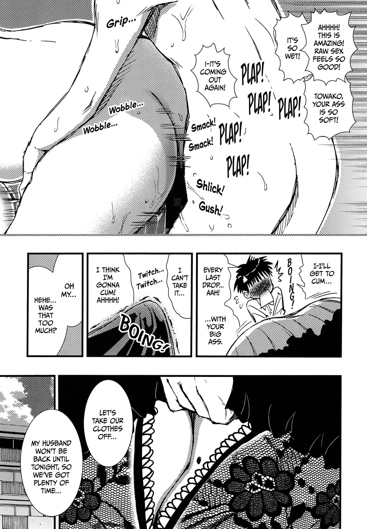 The Mature 56-Year-Old 256cm Bust Housewife With Big Saggy Breasts… That Took My Virginity page 21