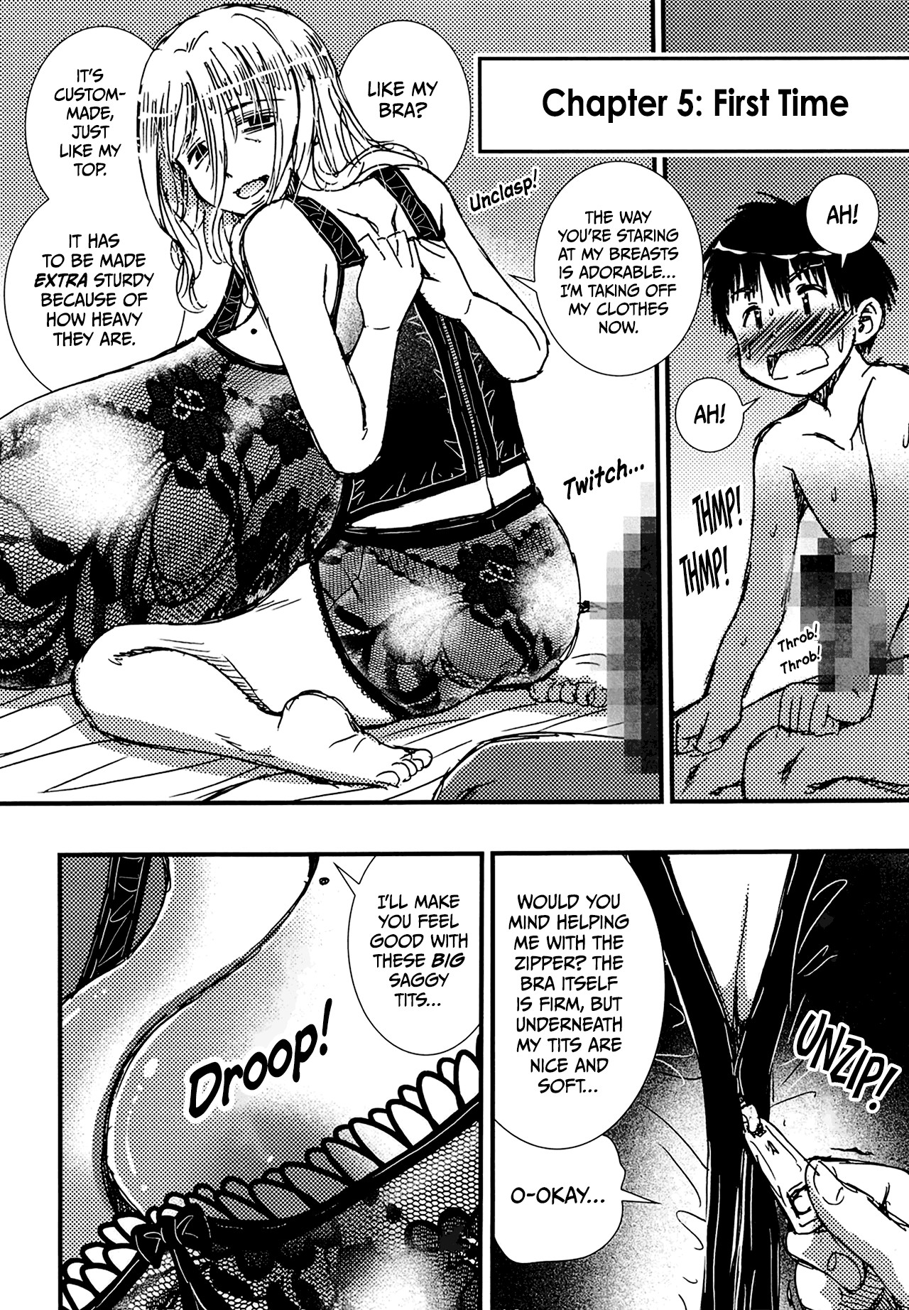 The Mature 56-Year-Old 256cm Bust Housewife With Big Saggy Breasts… That Took My Virginity page 22
