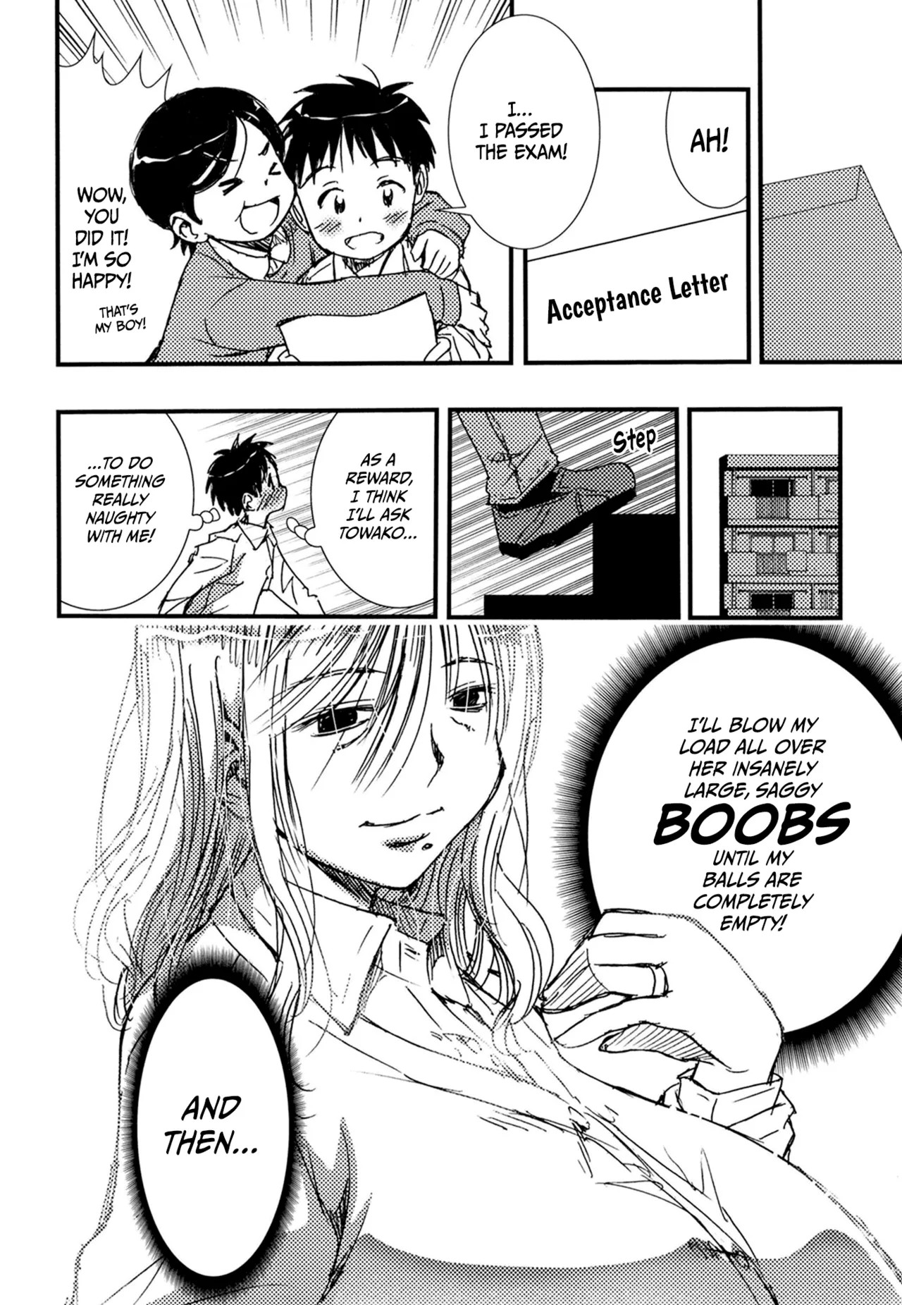 The Mature 56-Year-Old 256cm Bust Housewife With Big Saggy Breasts… That Took My Virginity page 36
