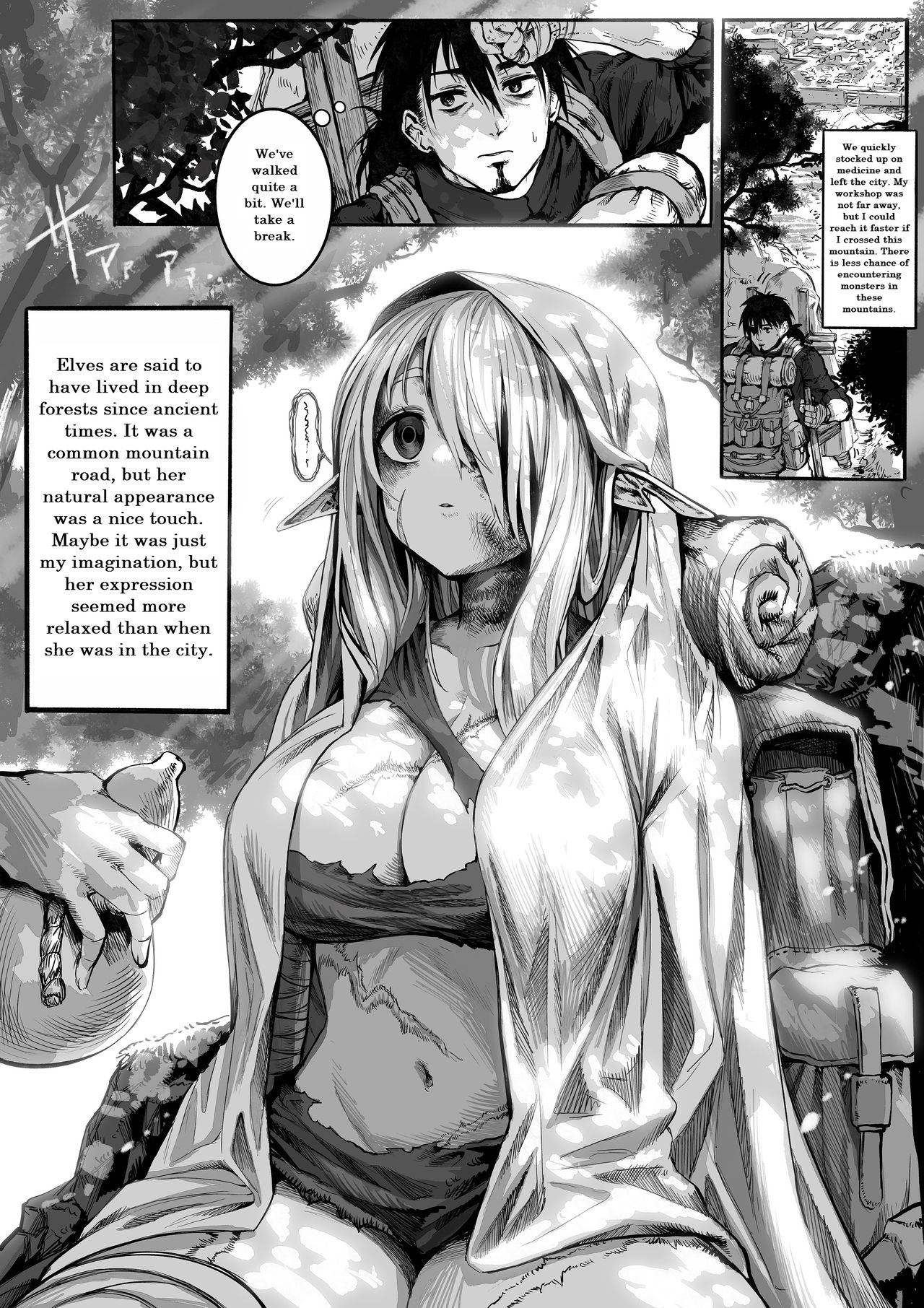The Medicine Peddler who Makes a Battered Elf Happy, Part 1-5 page 6