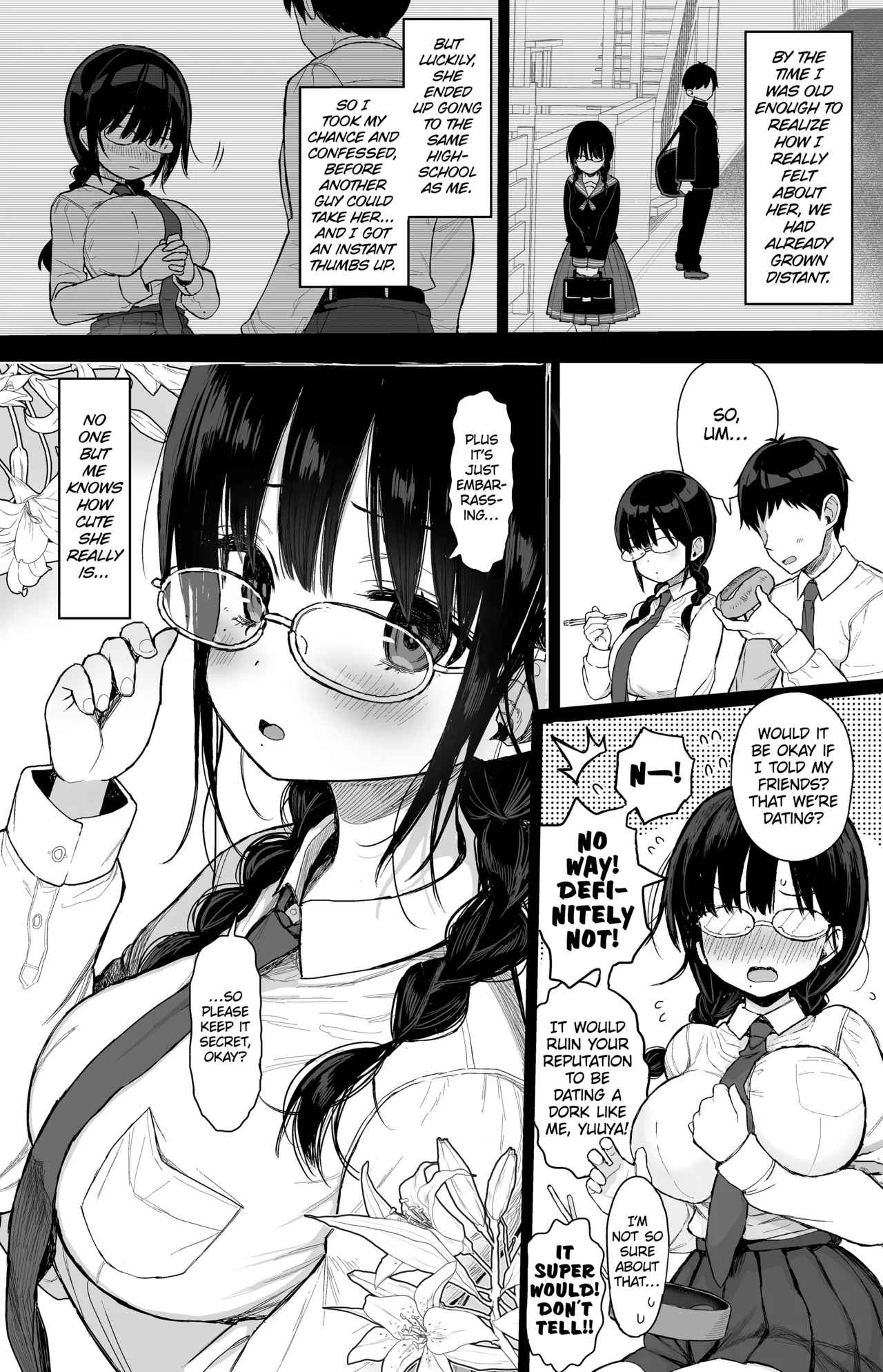 The Mild-Mannered Girlfriend Who Can't Resist + Omake page 5