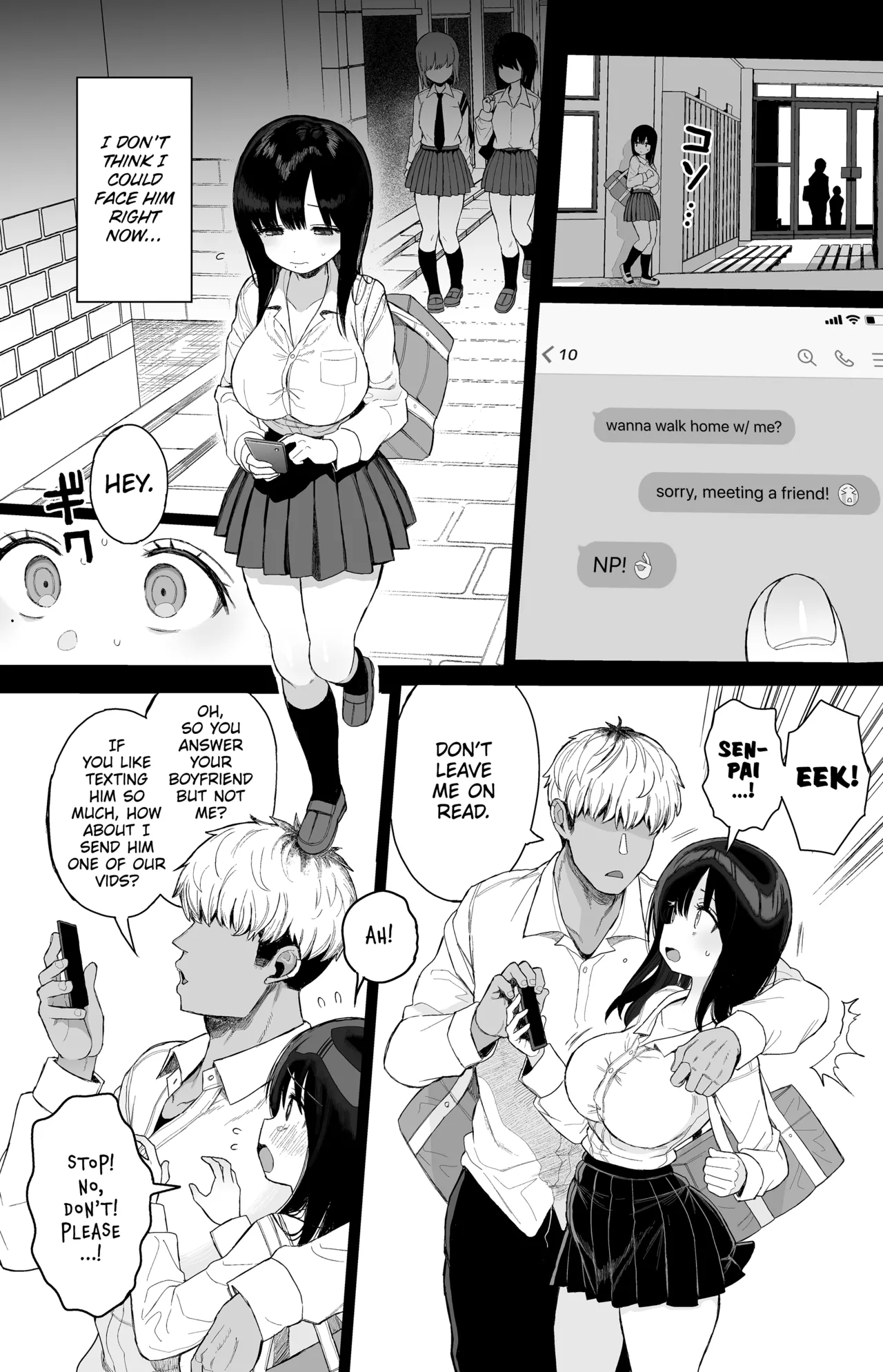 The Mild-Mannered Girlfriend Who Can't Resist + Omake page 58